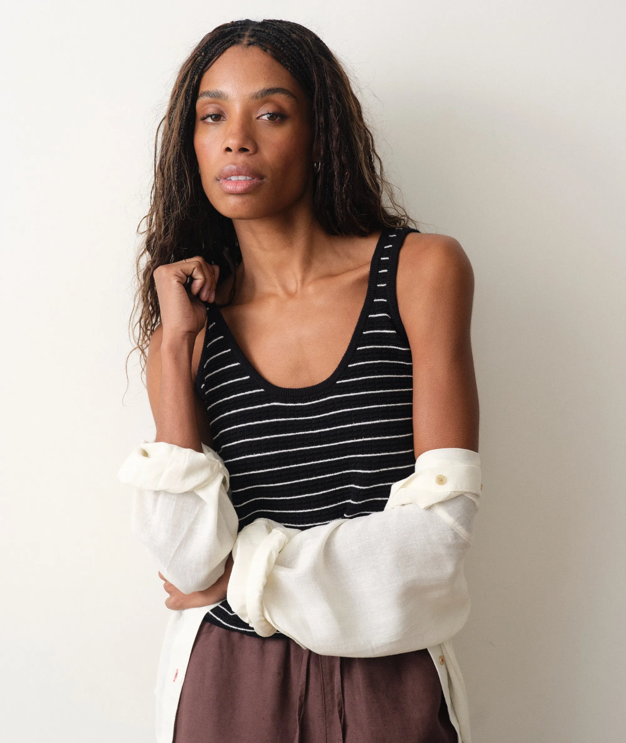 Siena Sweater Tank sold by Marine Layer product image thumbnail 2