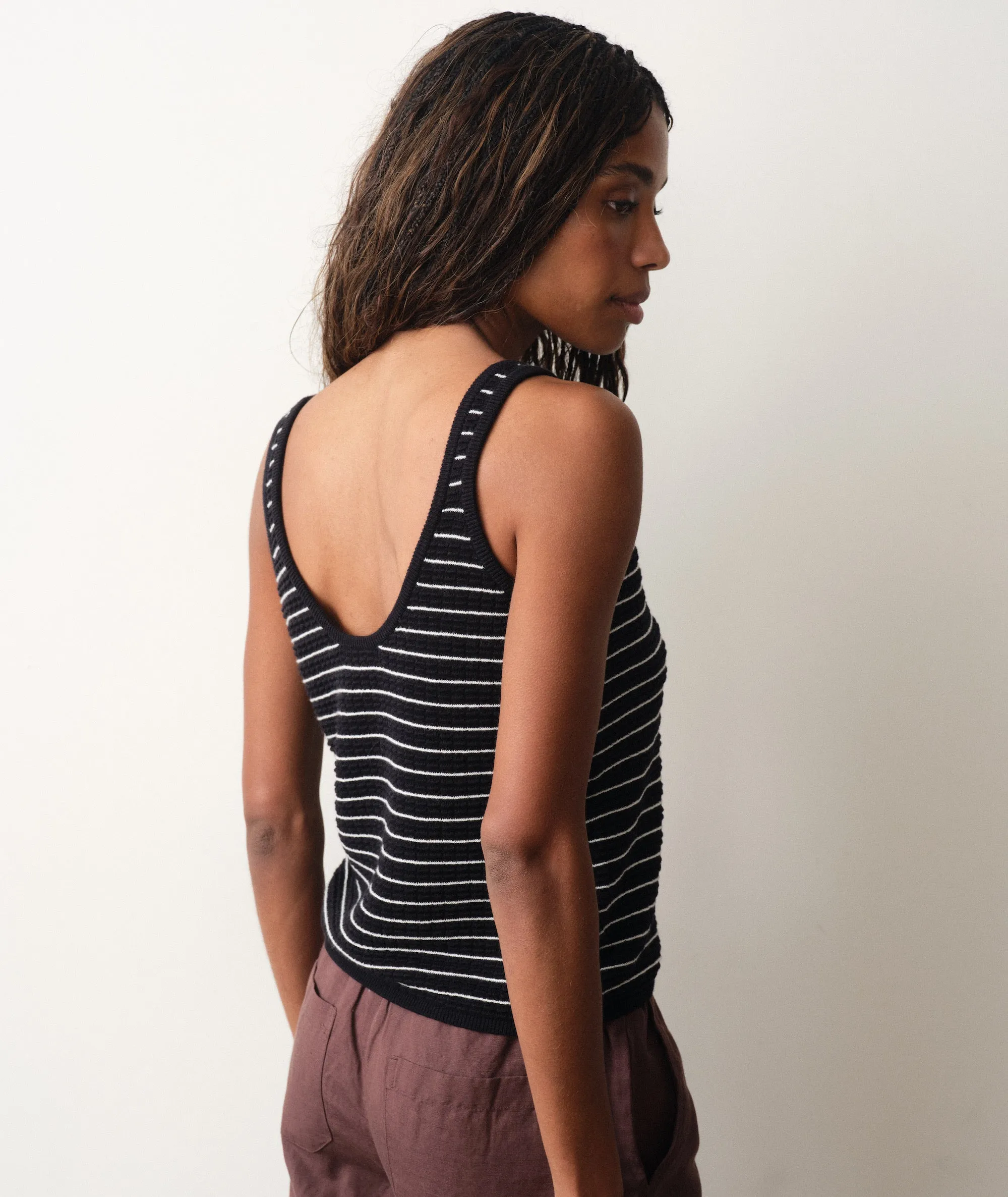 Siena Sweater Tank sold by Marine Layer product image thumbnail 3