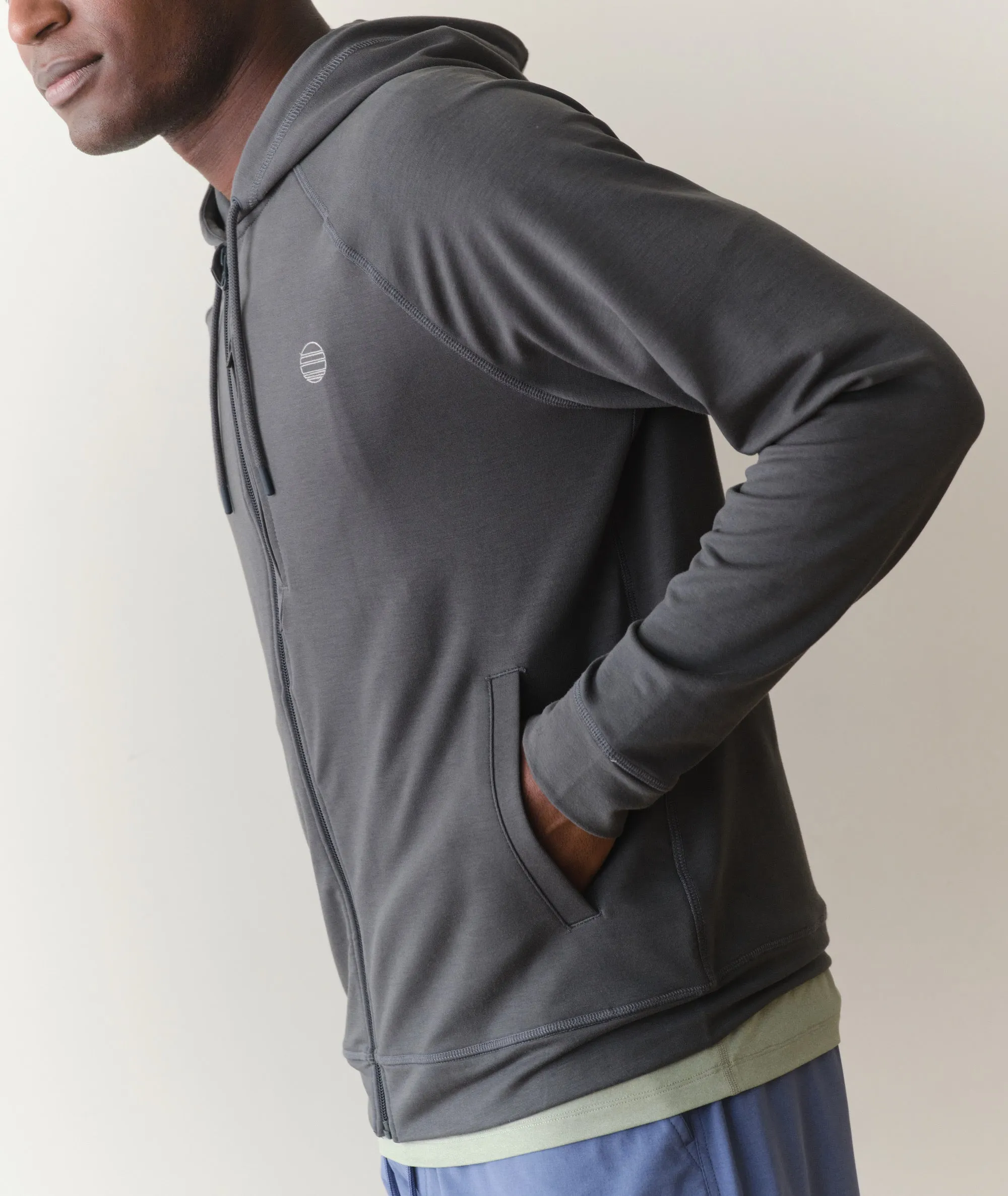 Double Knit Active Hoodie sold by Marine Layer product image thumbnail 5