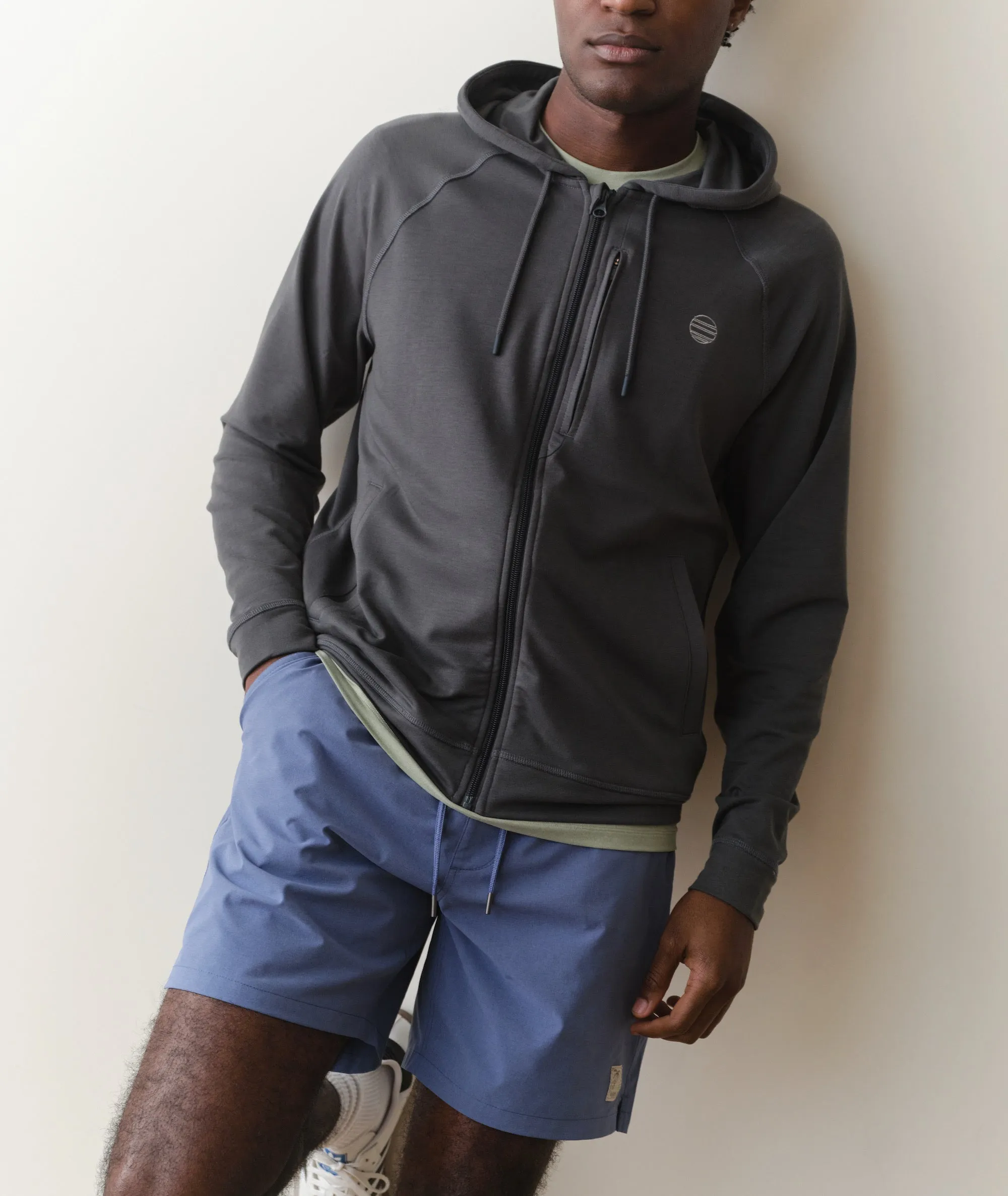 Double Knit Active Hoodie sold by Marine Layer product image thumbnail 3
