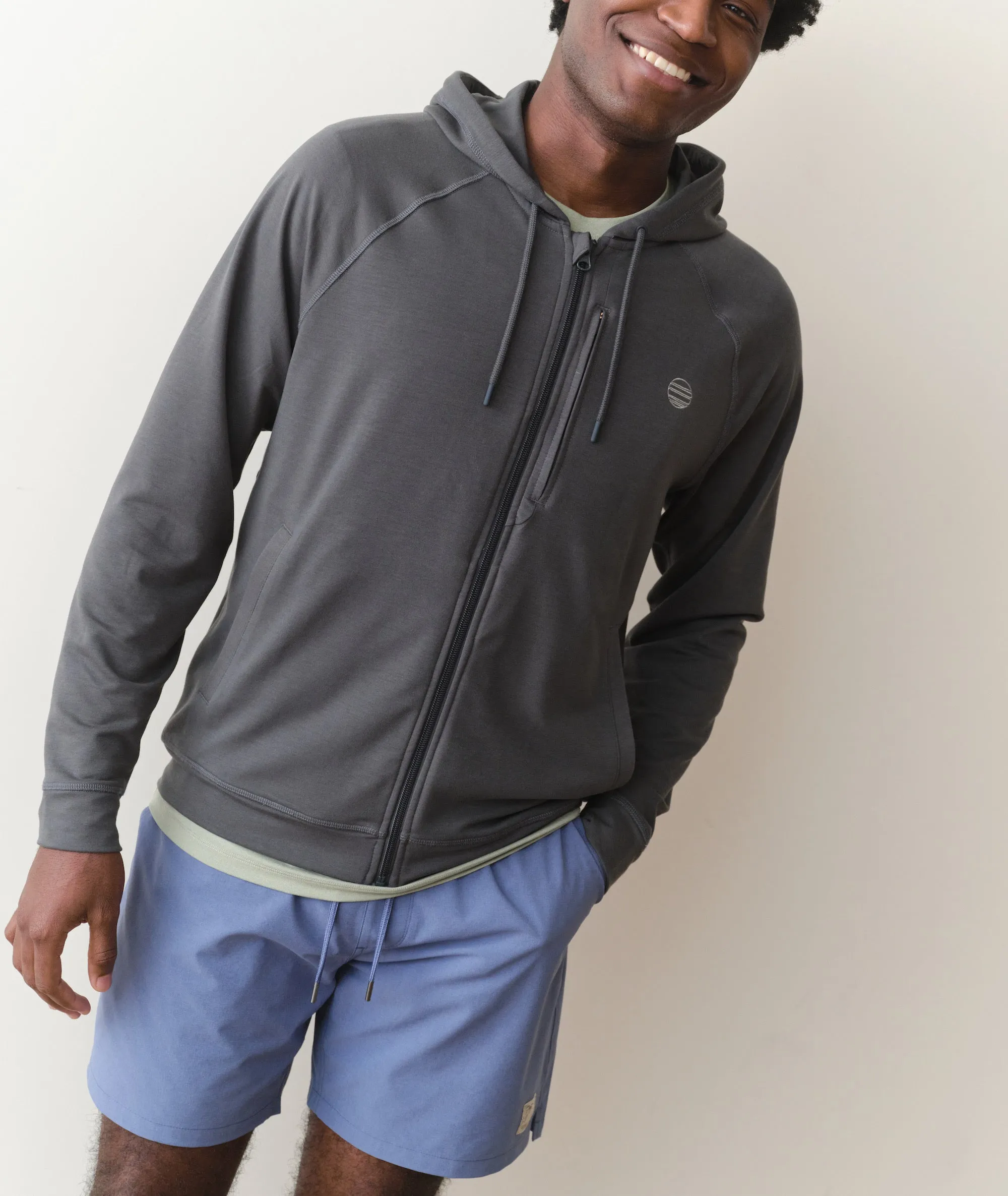Double Knit Active Hoodie sold by Marine Layer product image thumbnail 2