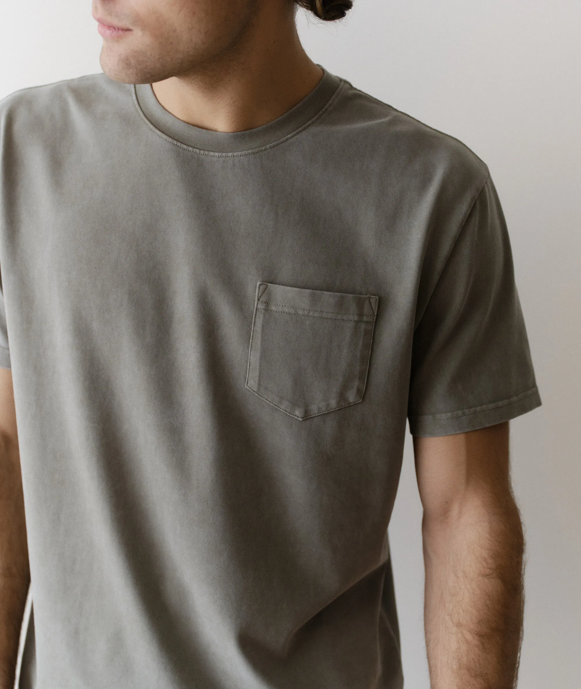 Luxe 250 Relaxed Pocket Tee sold by Marine Layer product image thumbnail 4
