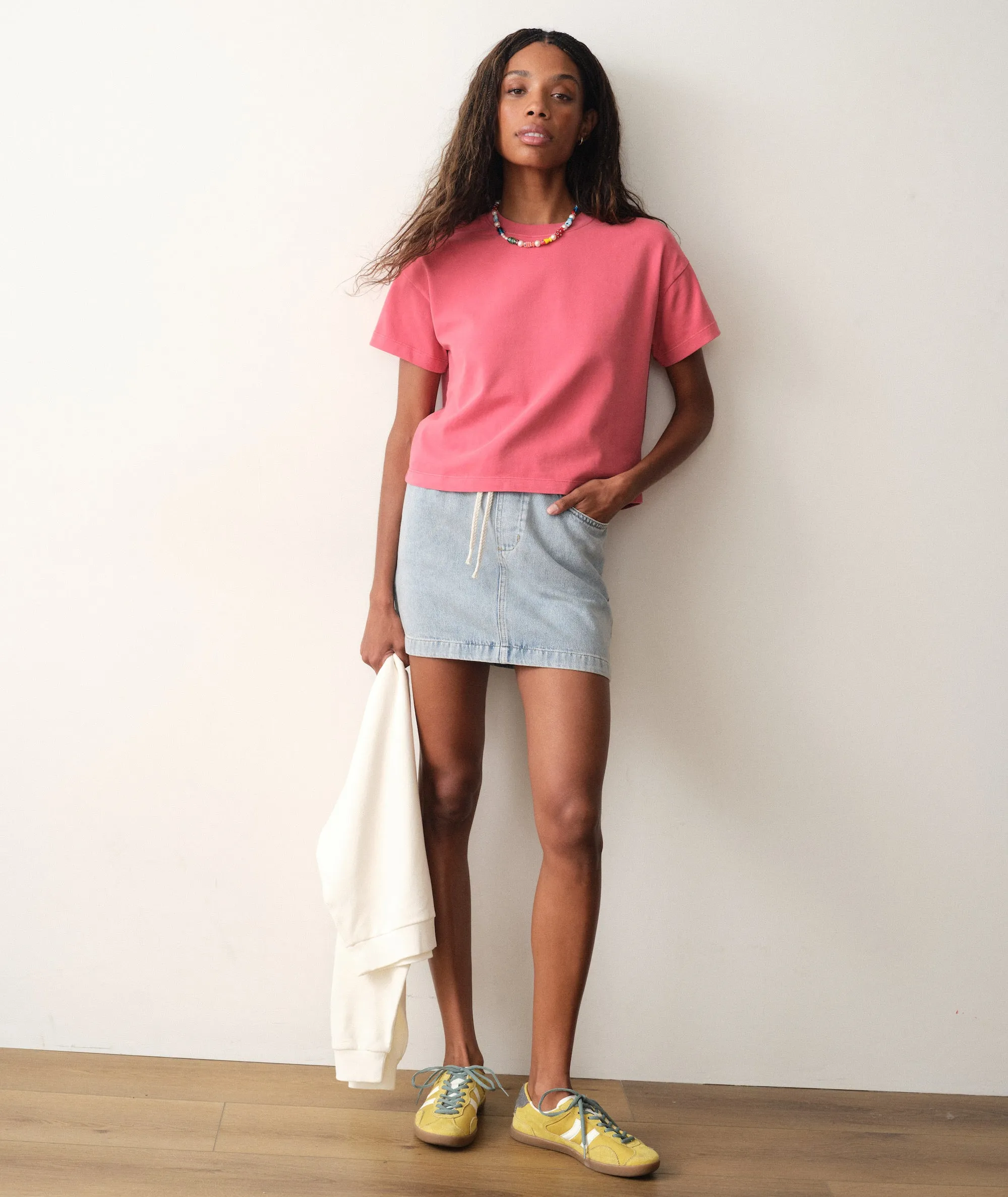 Luxe Sueded Tee sold by Marine Layer product image thumbnail 4
