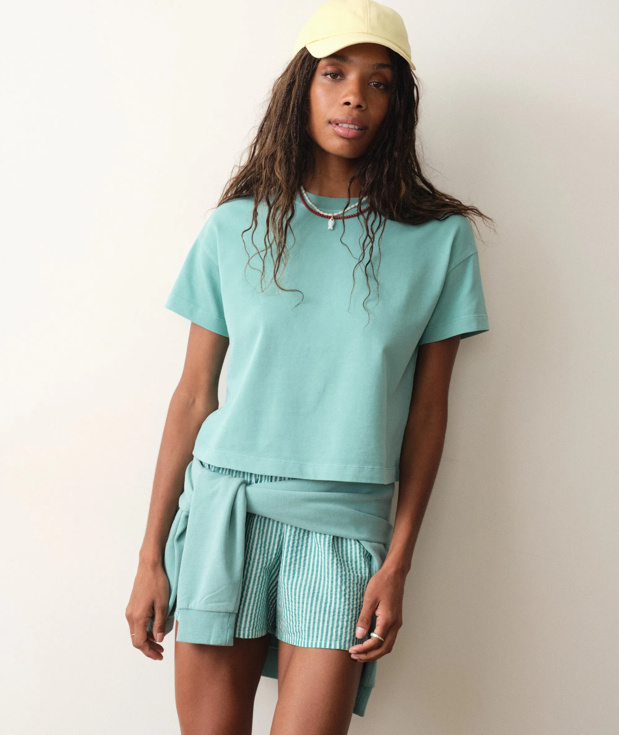 Luxe Sueded Tee sold by Marine Layer product image thumbnail 2