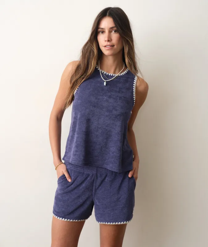 Beach Terry Shell Tank made by Marine Layer