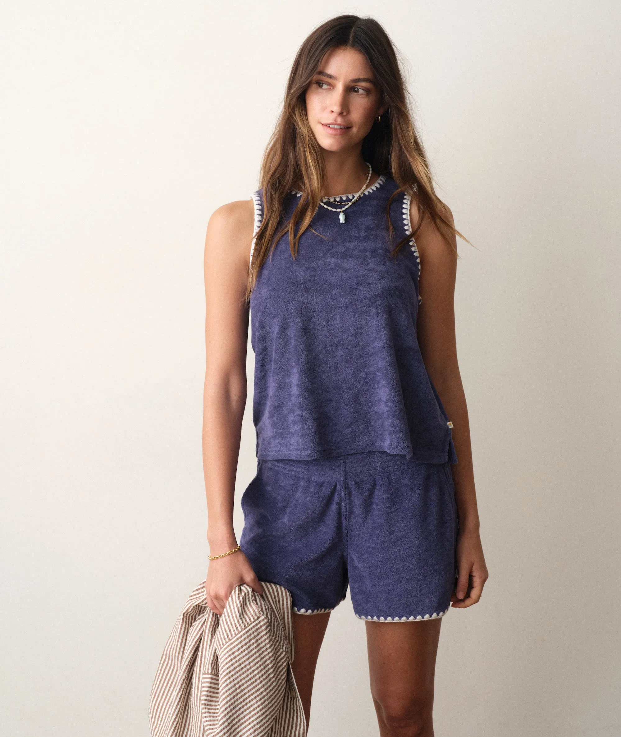 Beach Terry Shell Tank sold by Marine Layer product image thumbnail 2