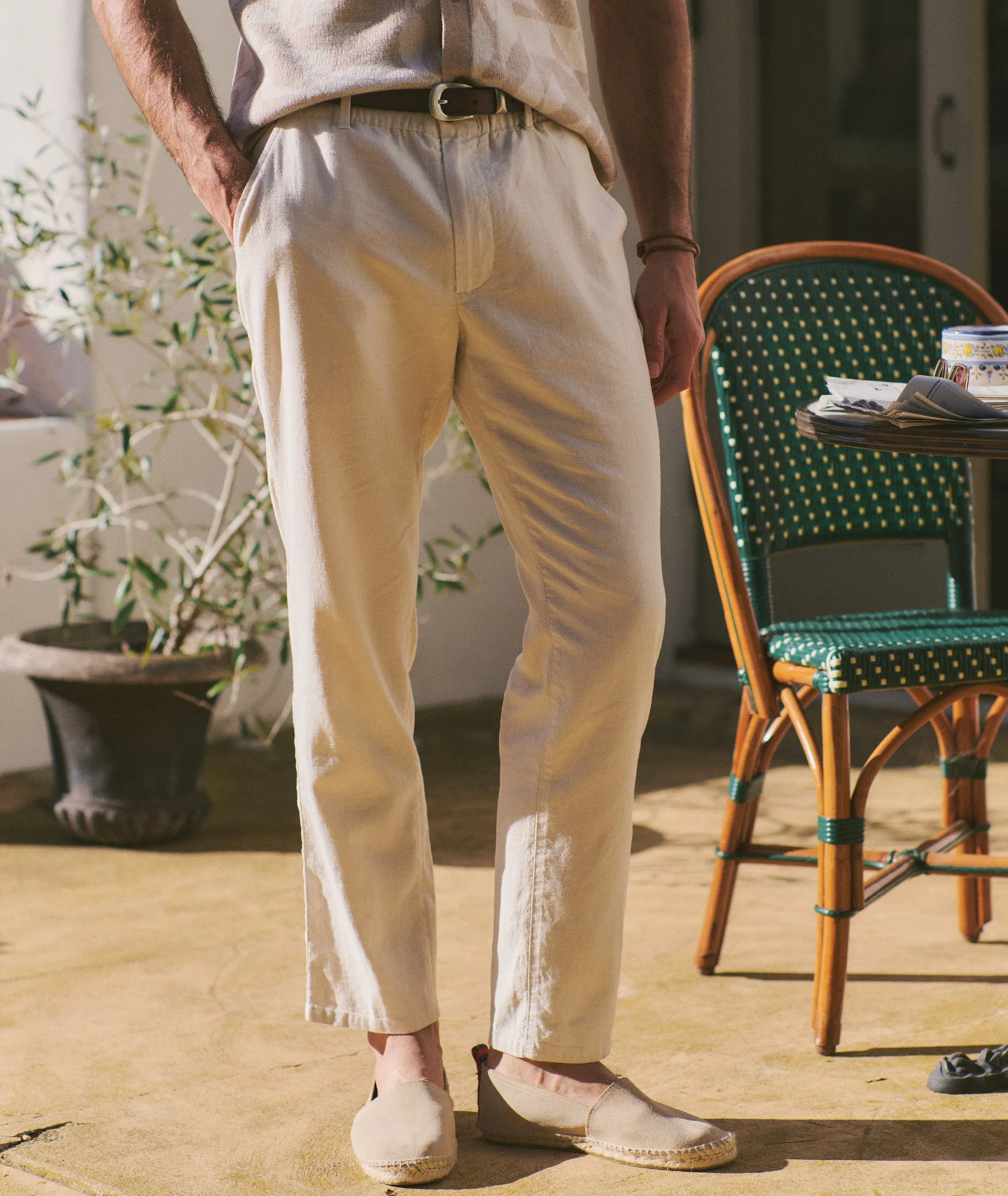 Saturday Hemp Chino sold by Marine Layer product image thumbnail 4