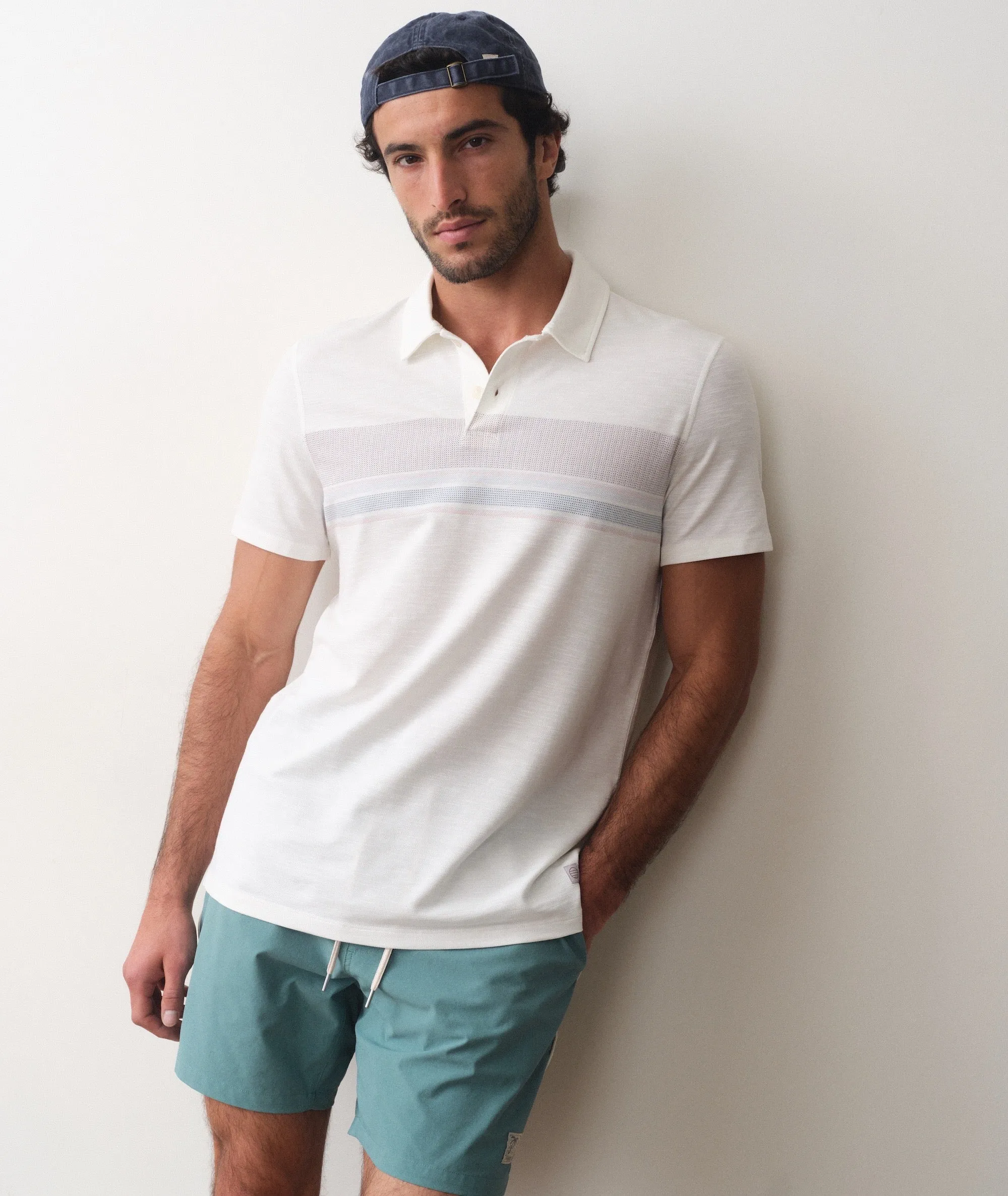 Air Stripe Polo sold by Marine Layer product image thumbnail 2