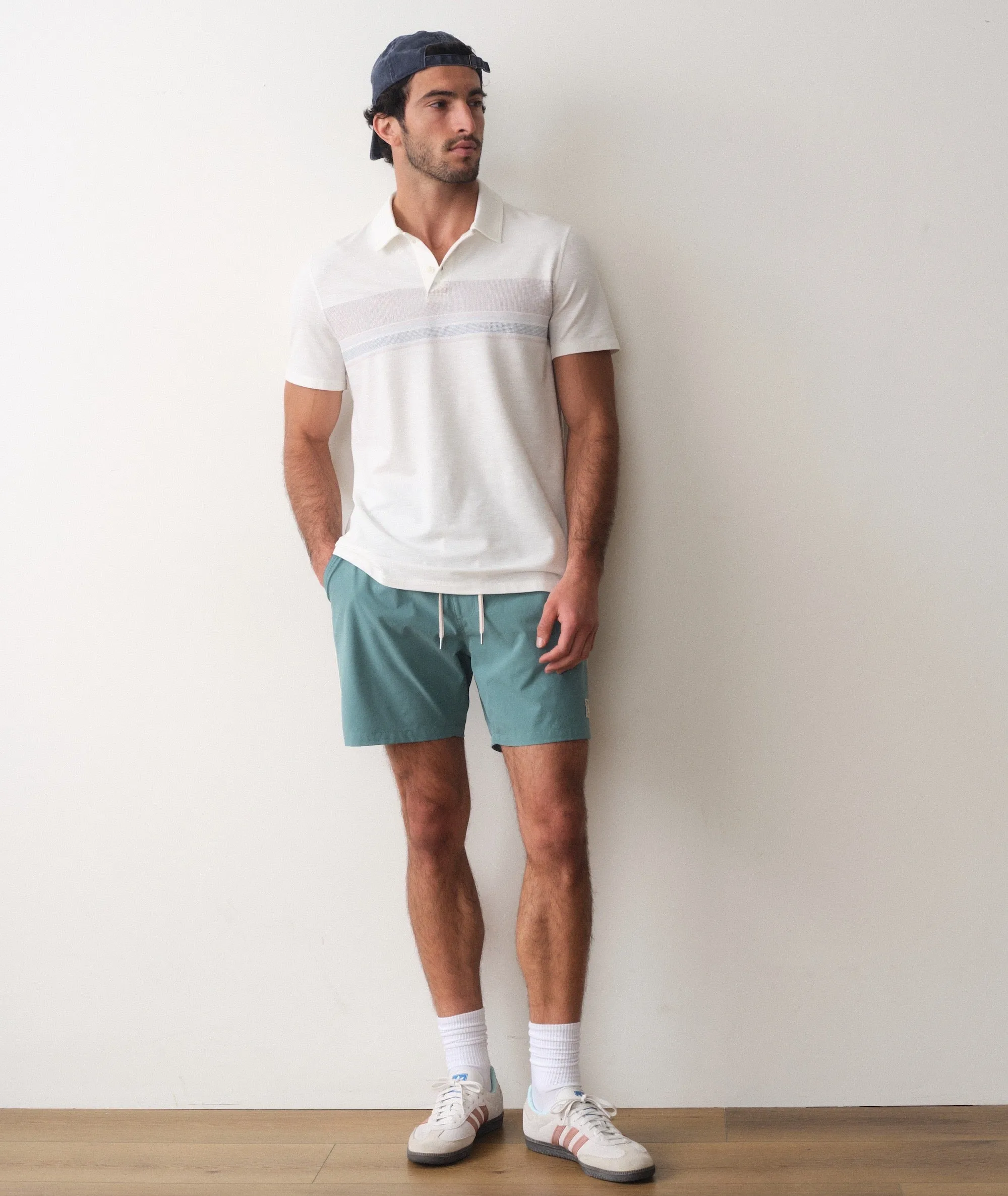 Air Stripe Polo sold by Marine Layer product image thumbnail 4
