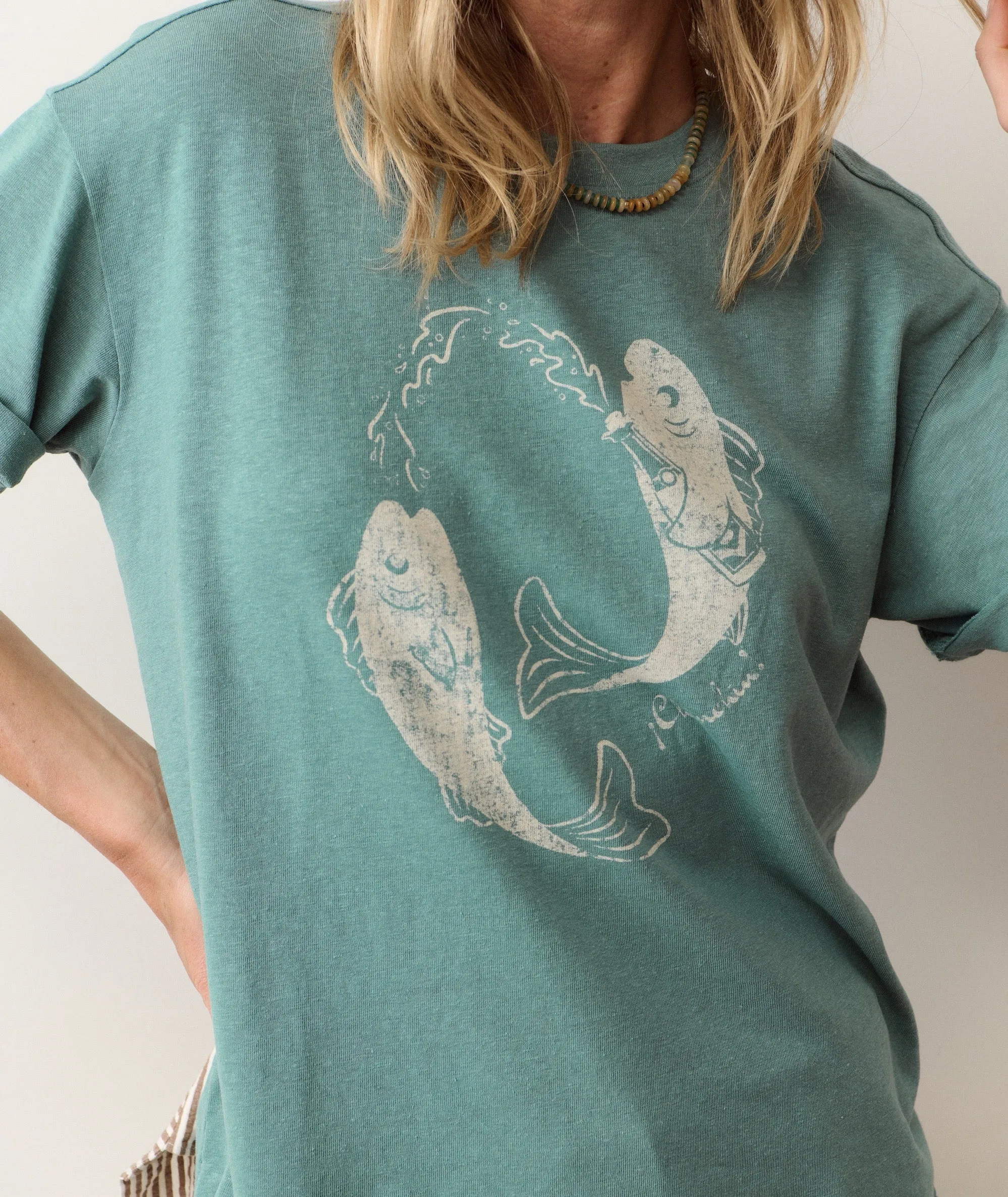 Oversized Hemp Graphic Tee sold by Marine Layer product image thumbnail 4