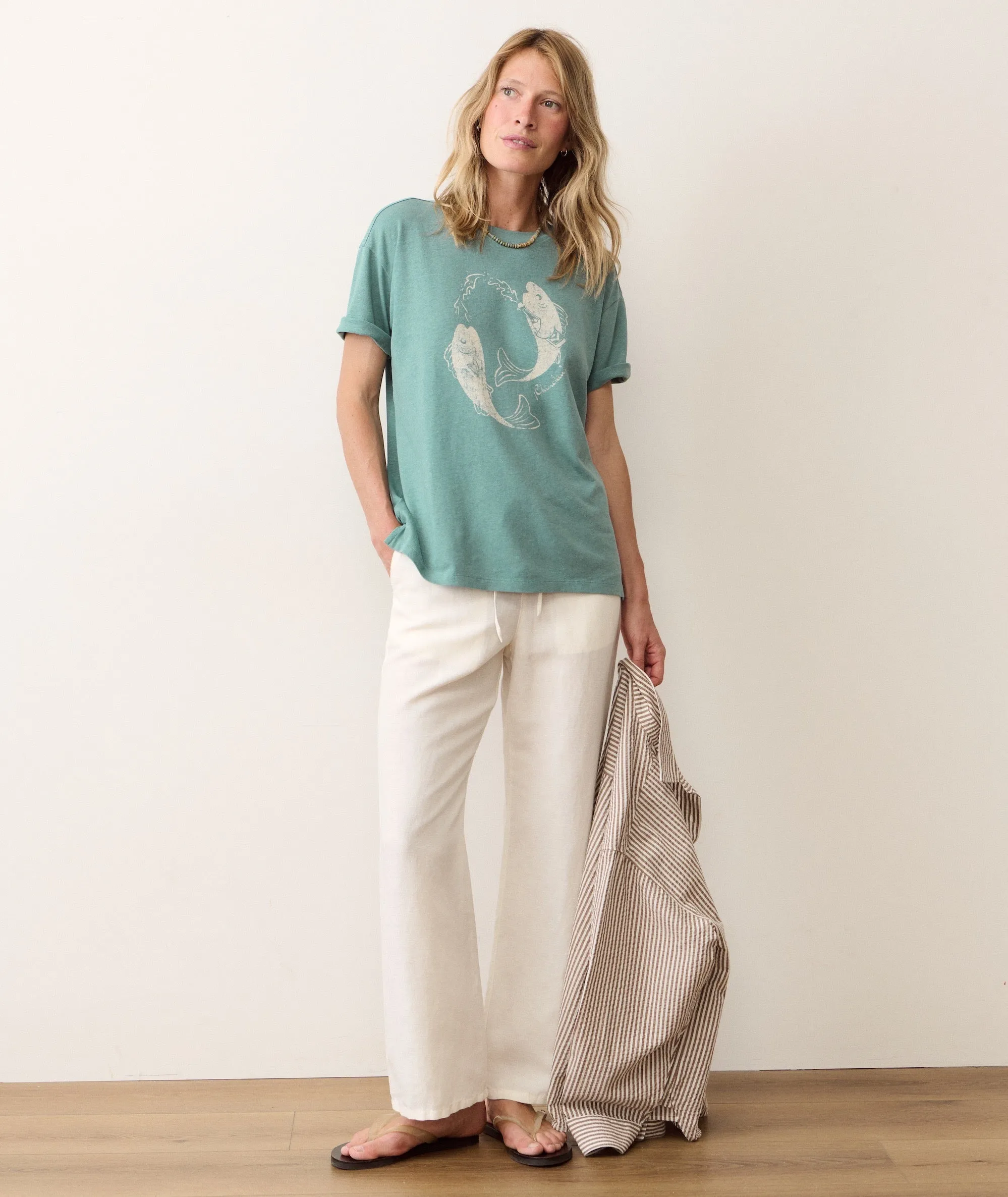 Oversized Hemp Graphic Tee sold by Marine Layer