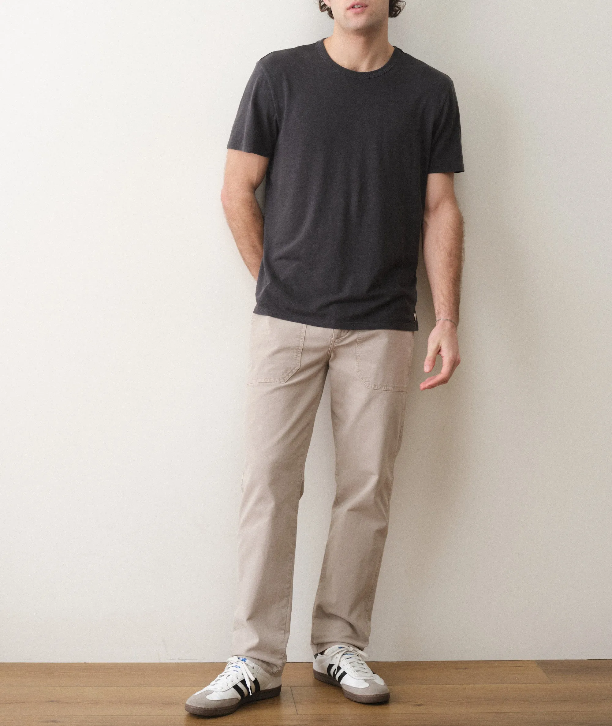 Hemp Cotton Relaxed Tee sold by Marine Layer product image thumbnail 4