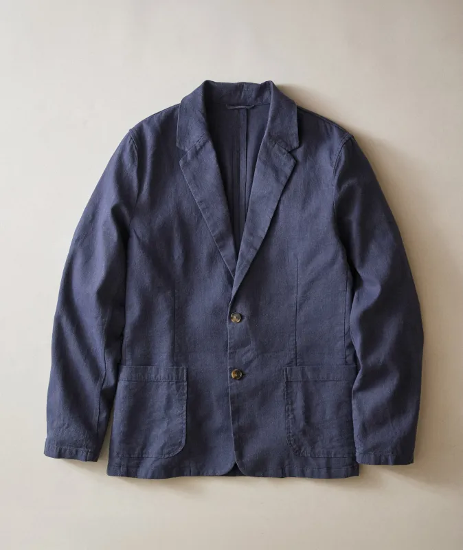 Hemp Blazer made by Marine Layer