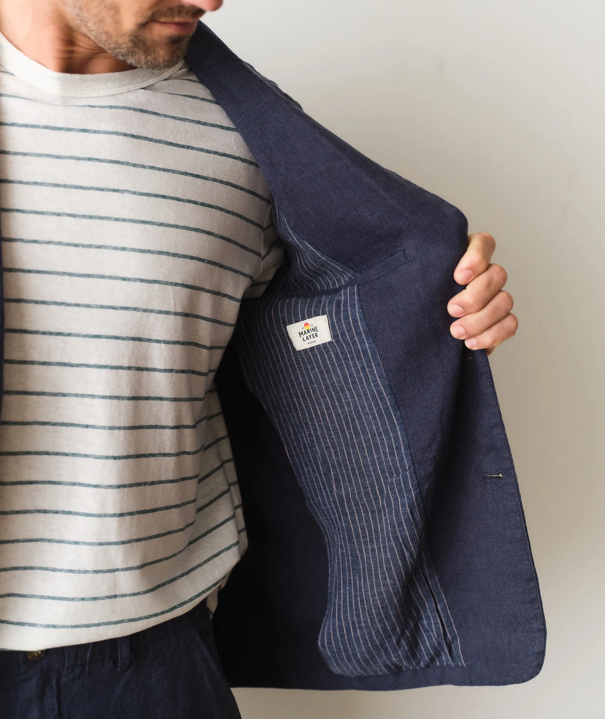Hemp Blazer sold by Marine Layer product image thumbnail 4