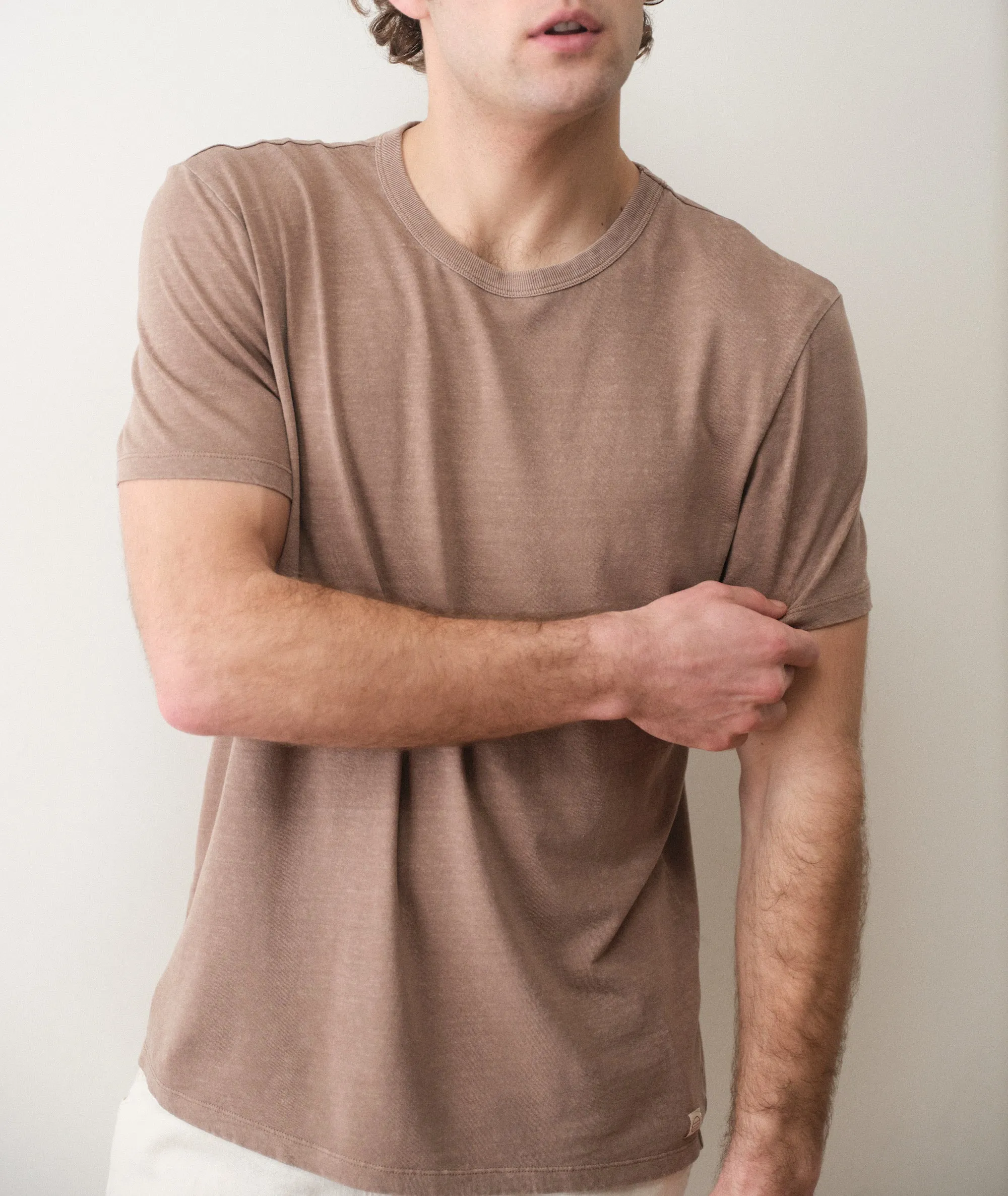 Hemp Cotton Relaxed Tee sold by Marine Layer product image thumbnail 3