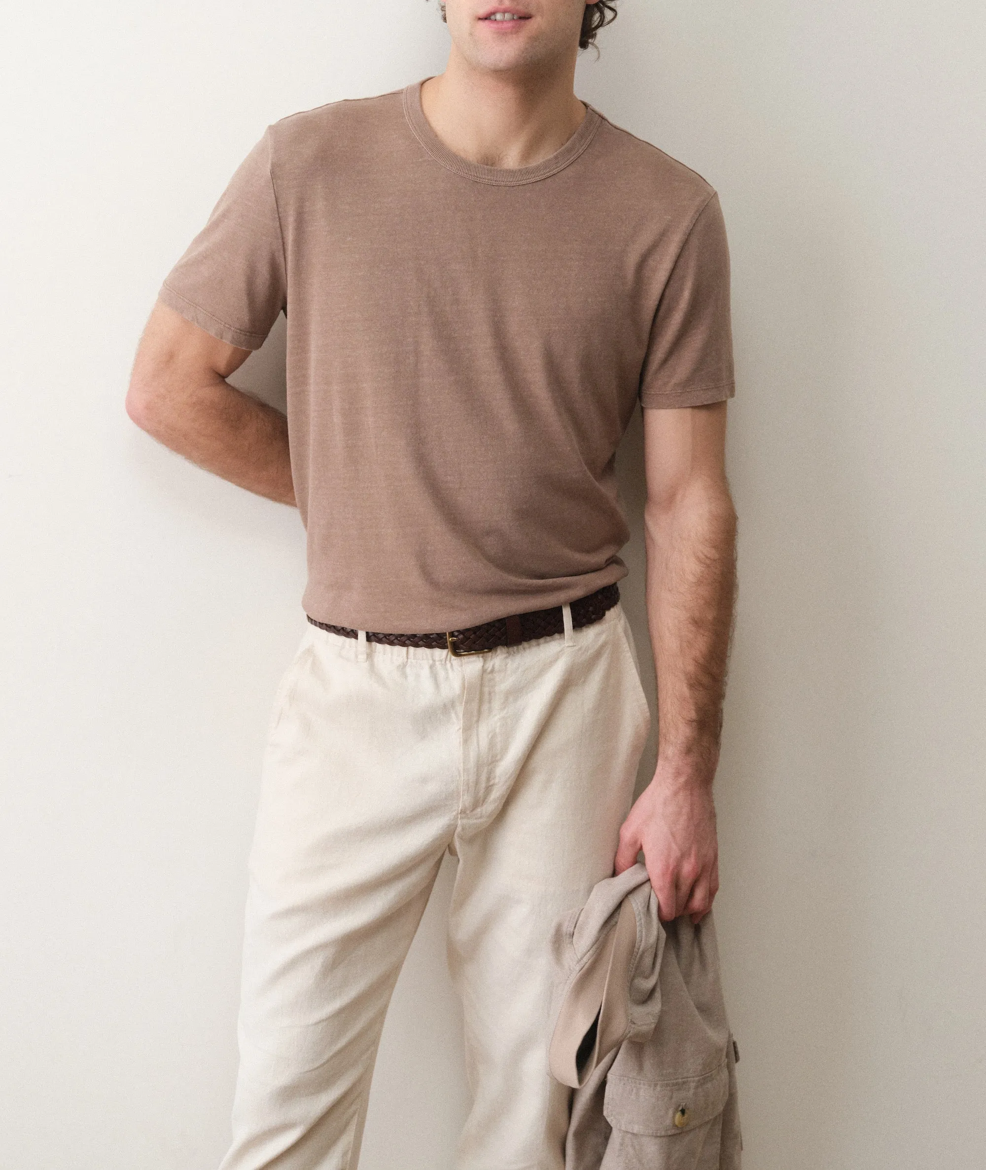 Hemp Cotton Relaxed Tee sold by Marine Layer product image thumbnail 5