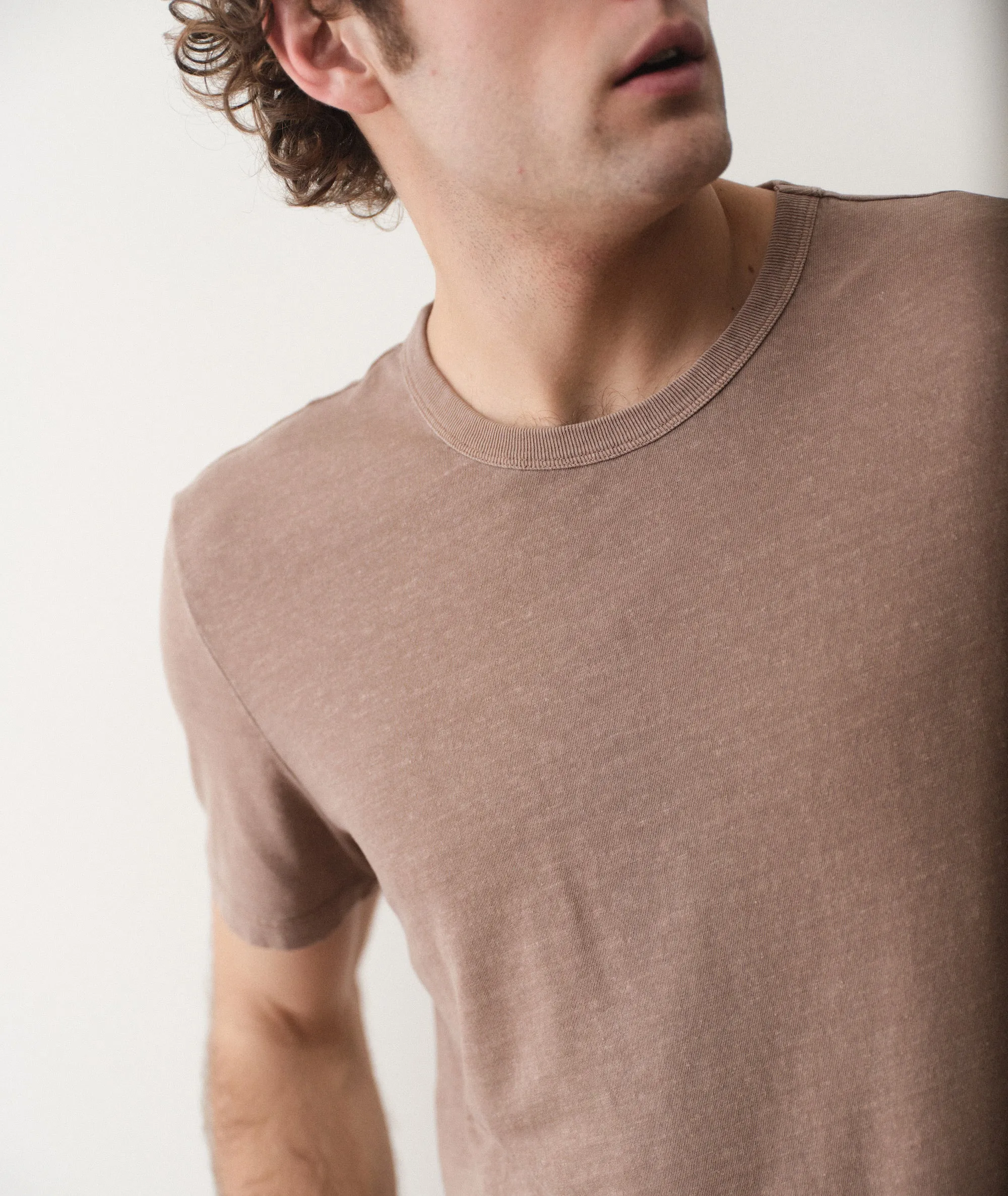 Hemp Cotton Relaxed Tee sold by Marine Layer product image thumbnail 4