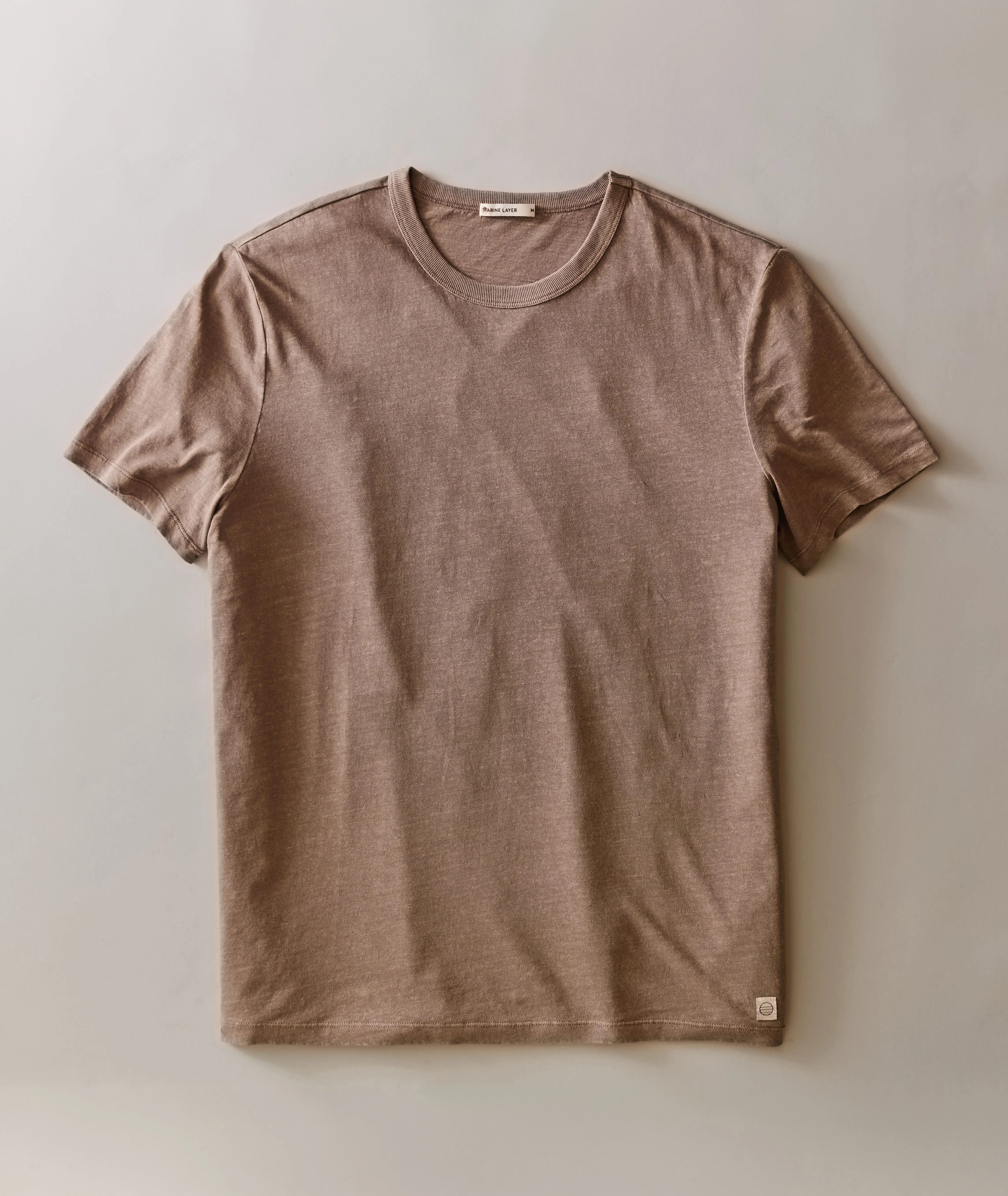 Hemp Cotton Relaxed Tee sold by Marine Layer