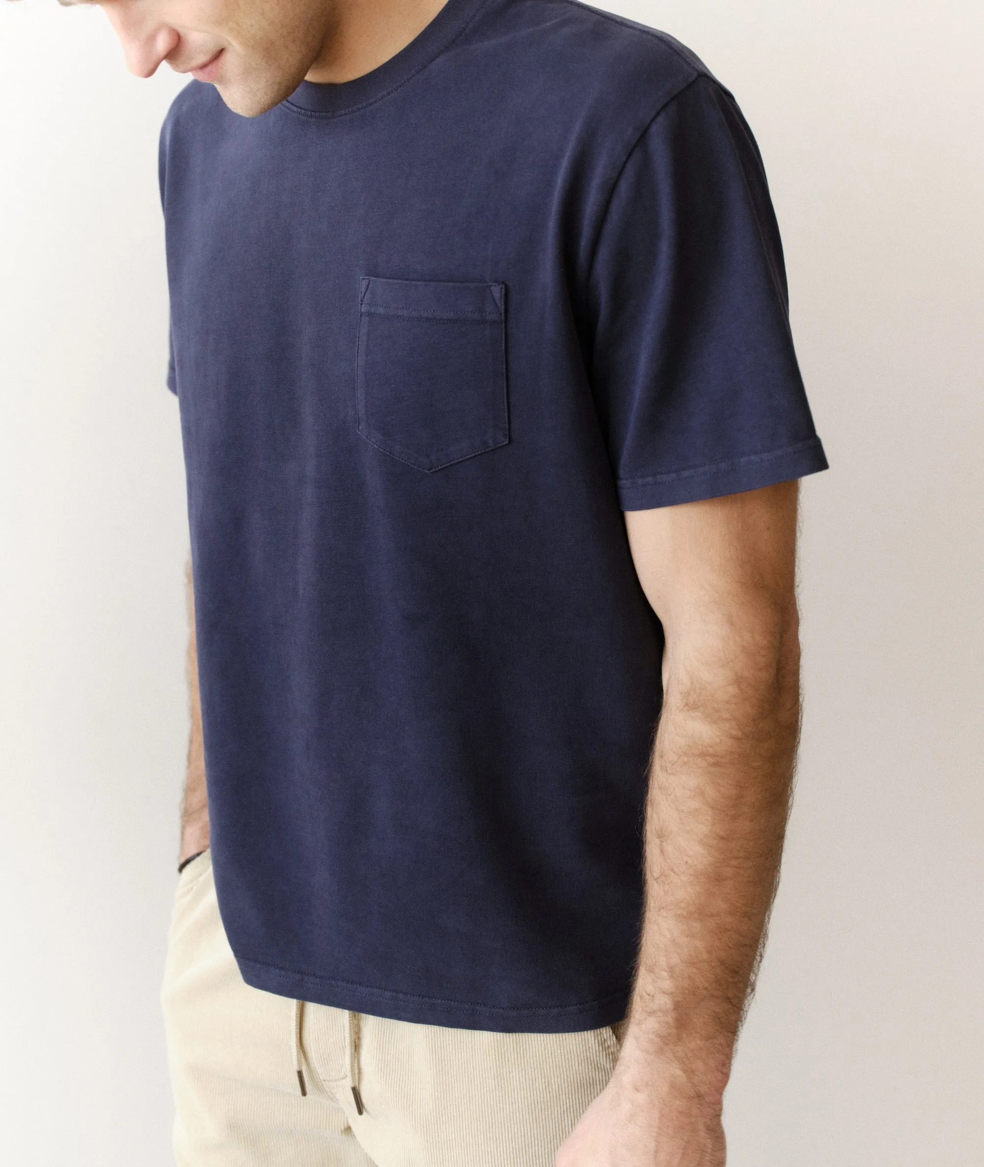 Luxe 250 Relaxed Pocket Tee sold by Marine Layer product image thumbnail 3