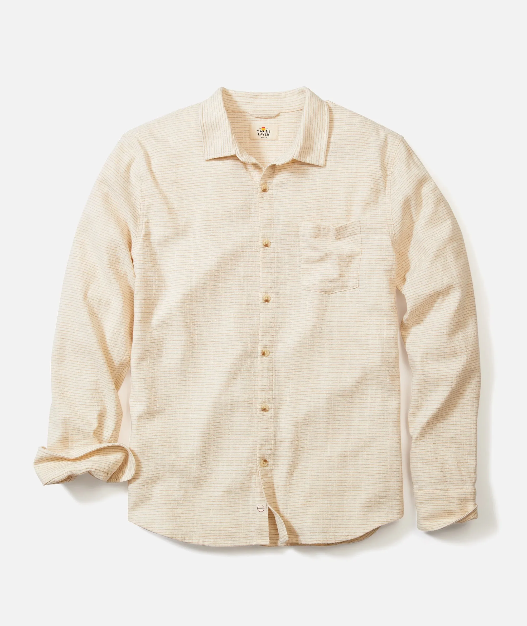 Stretch Selvage Long Sleeve Shirt sold by Marine Layer