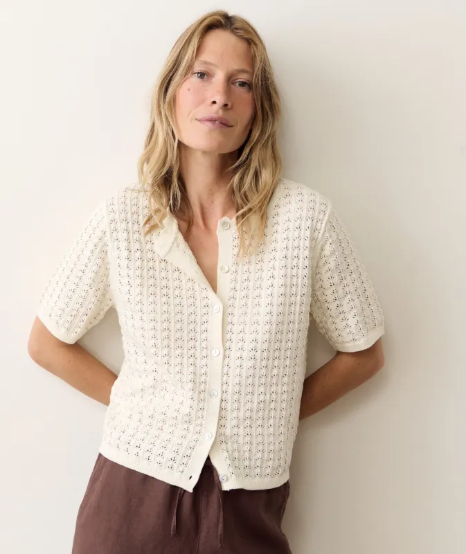 Lena Cardigan made by Marine Layer