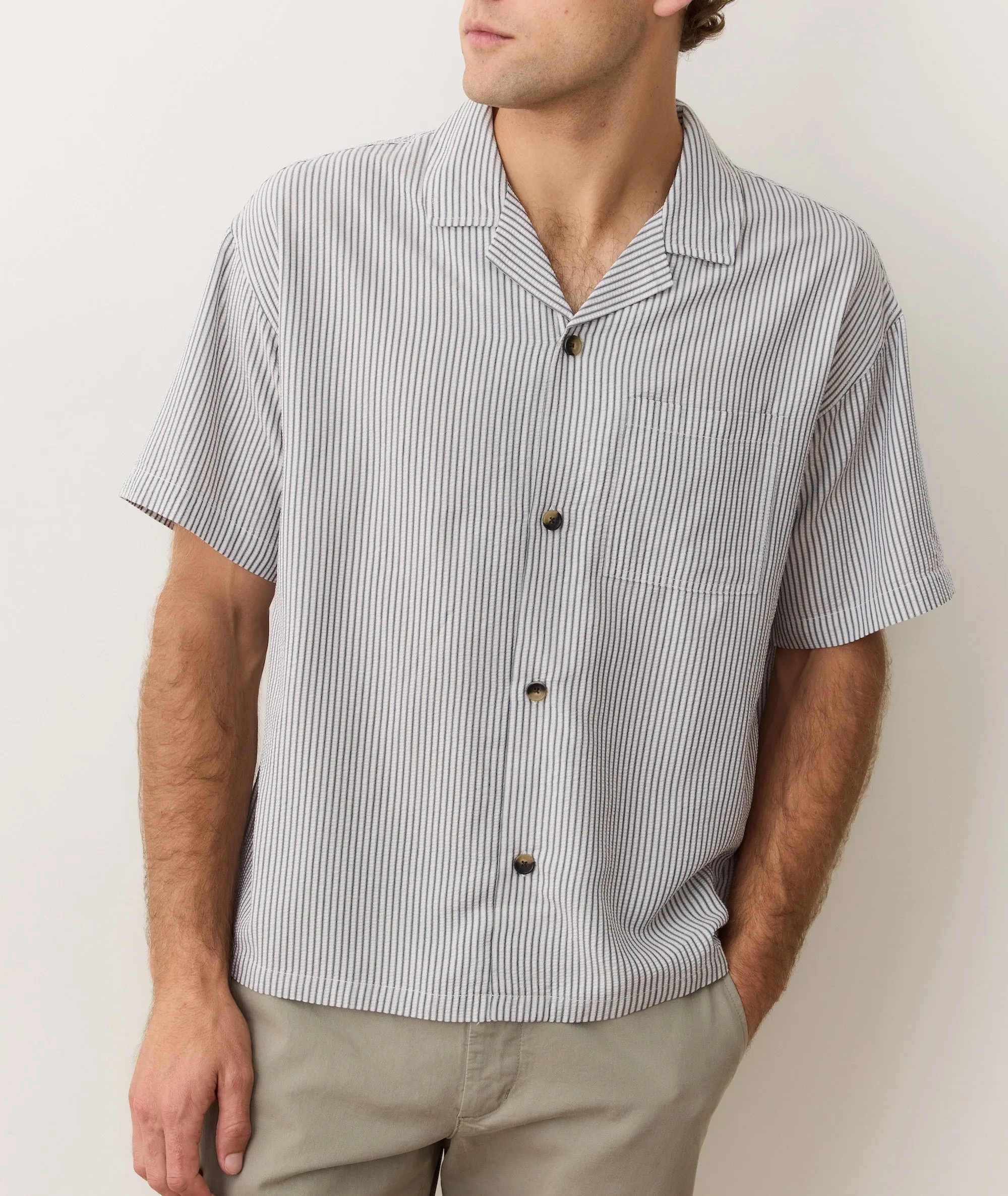 Boxy Resort Shirt sold by Marine Layer product image thumbnail 2