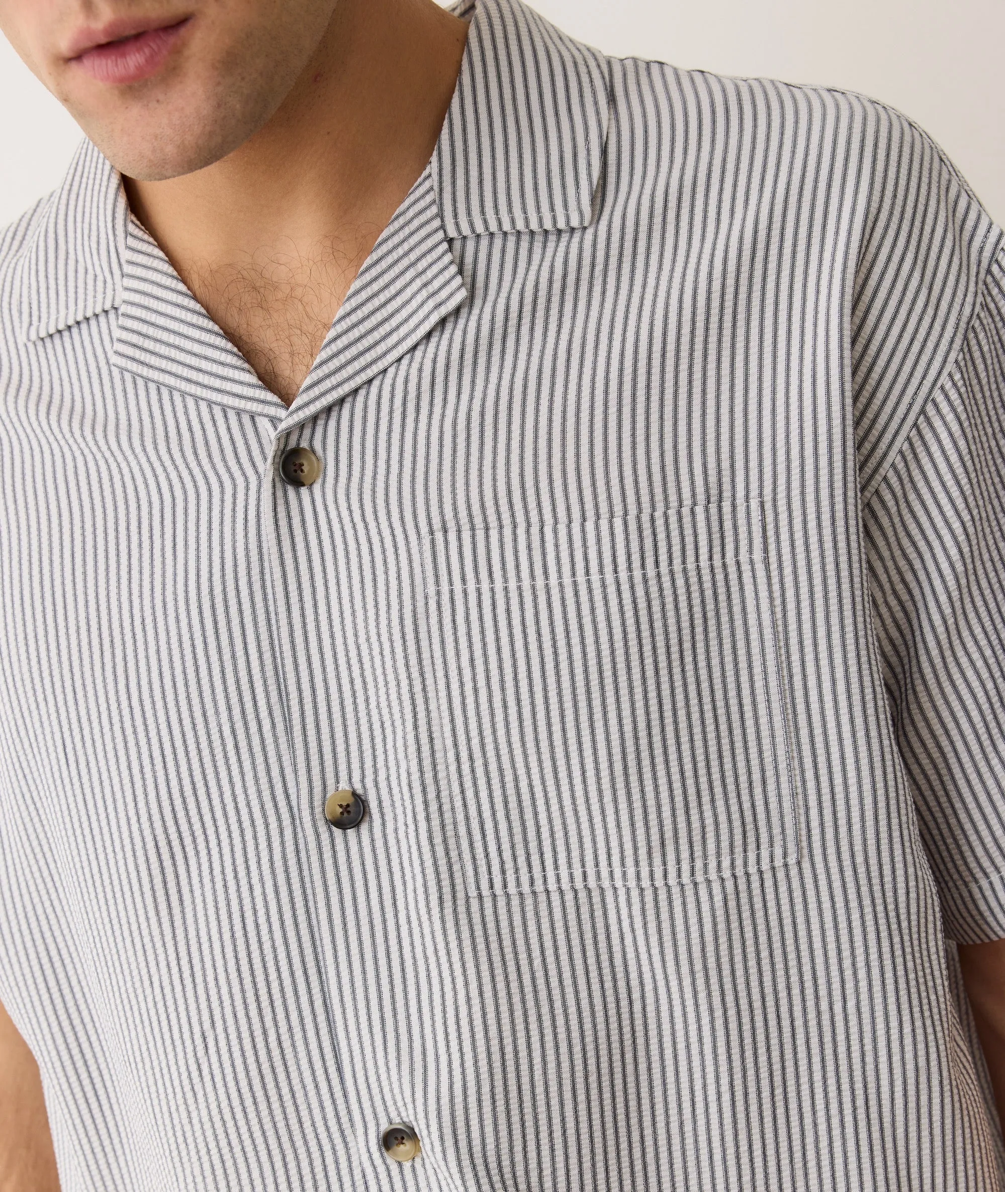 Boxy Resort Shirt sold by Marine Layer product image thumbnail 3