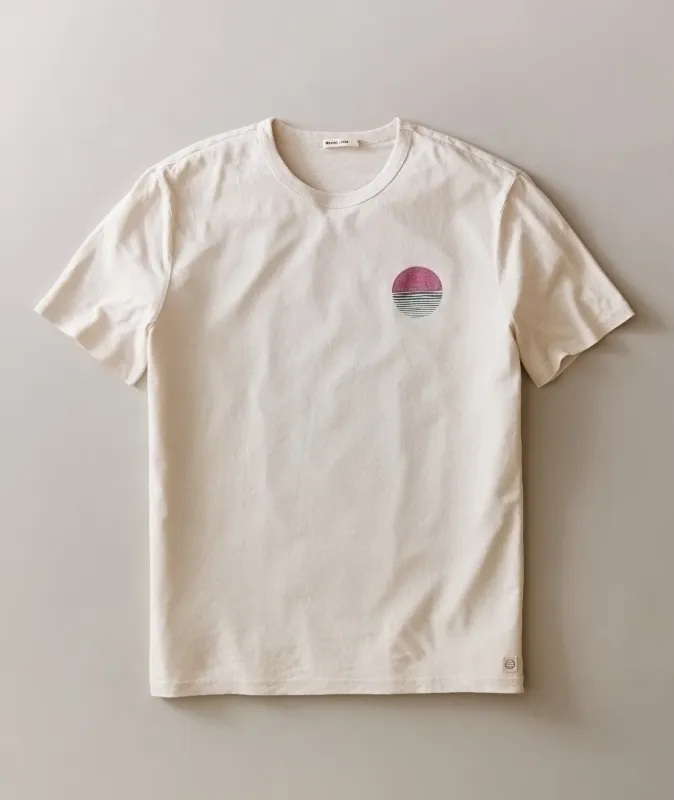 Hemp Cotton Relaxed Graphic Tee made by Marine Layer
