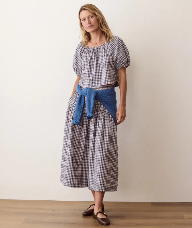 Gia Poplin Blouse made by Marine Layer