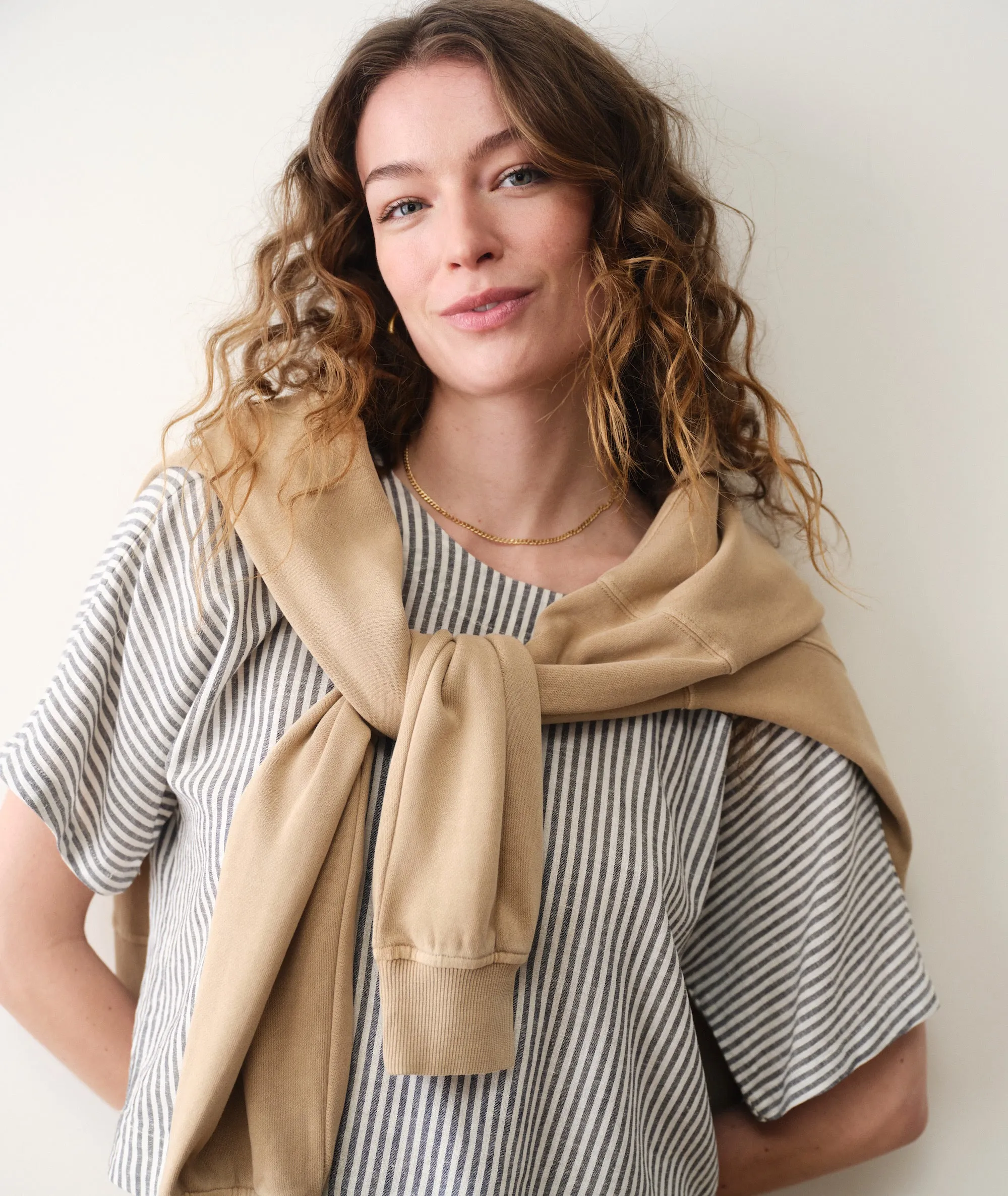 Rayna Hemp Tee sold by Marine Layer product image thumbnail 4