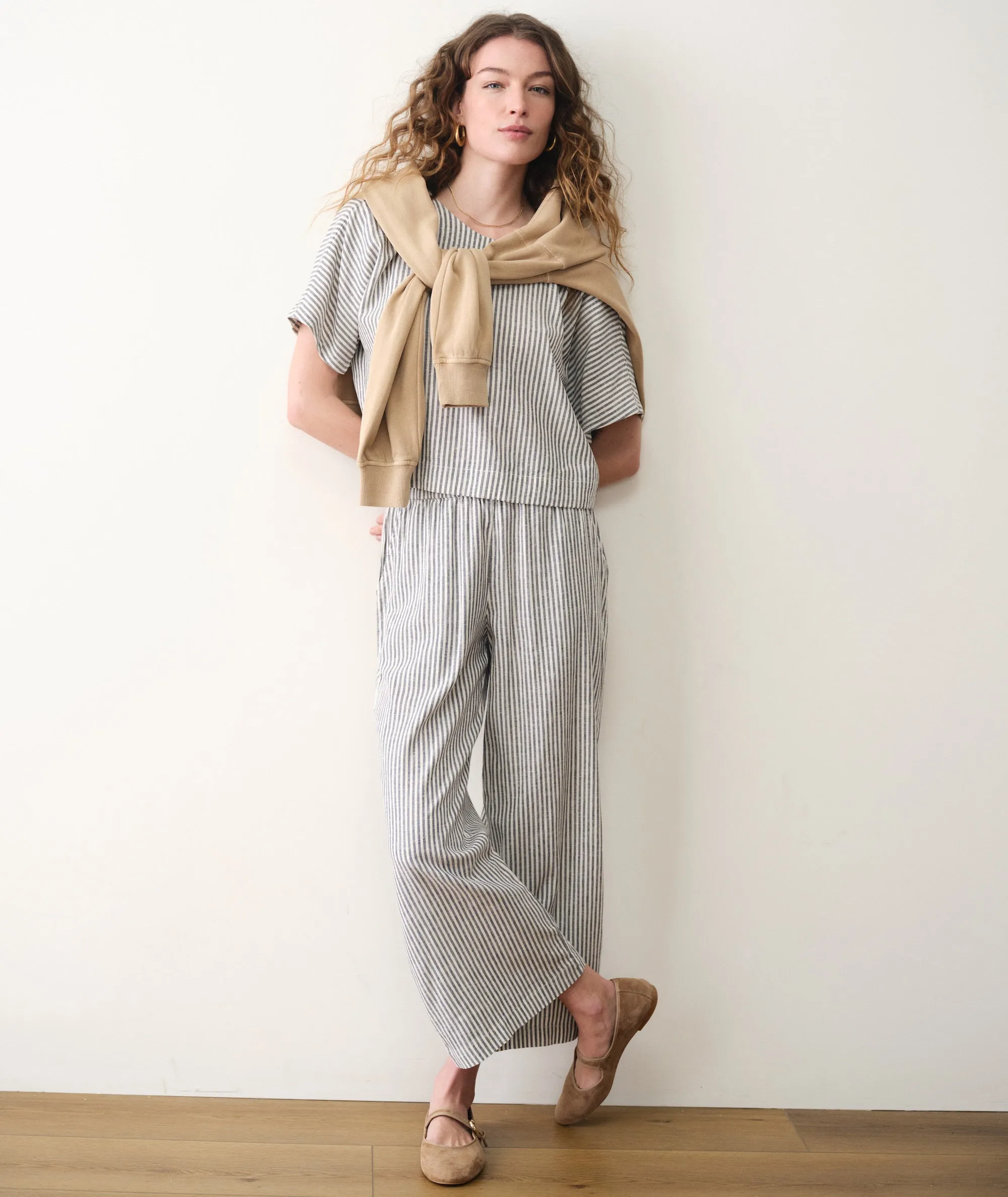Rayna Hemp Tee sold by Marine Layer product image thumbnail 3