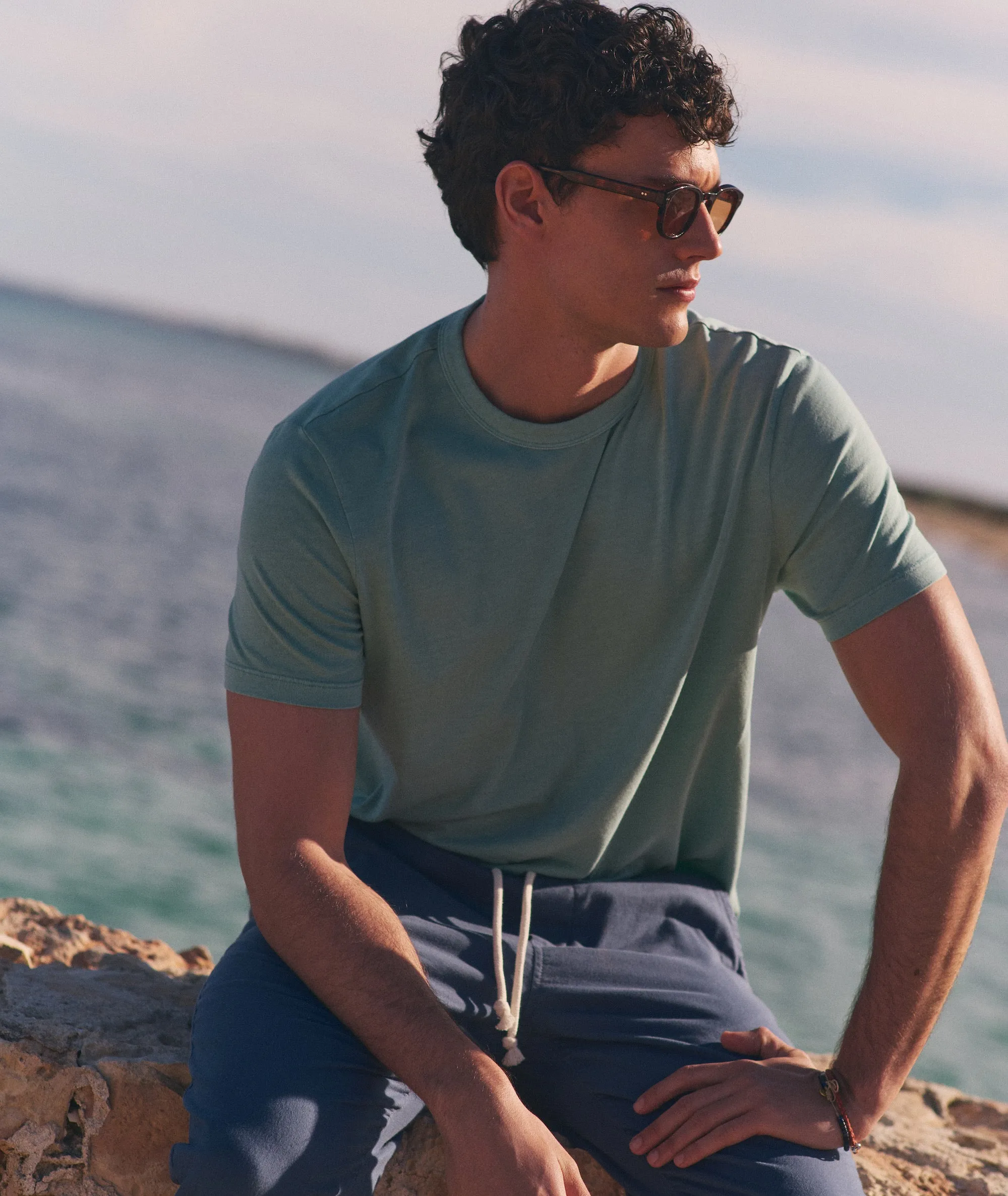 Hemp Cotton Relaxed Tee sold by Marine Layer product image thumbnail 2