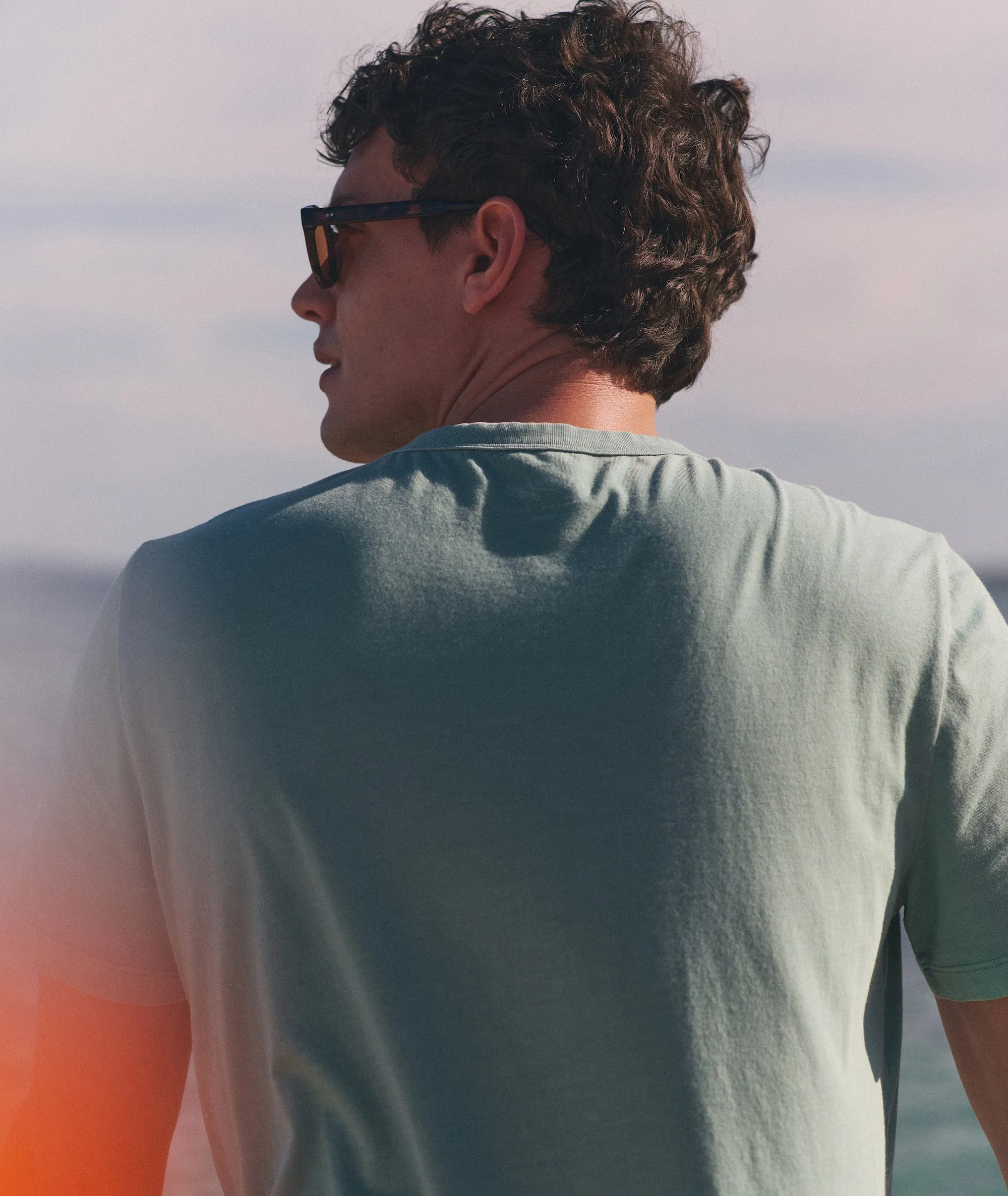 Hemp Cotton Relaxed Tee sold by Marine Layer product image thumbnail 3