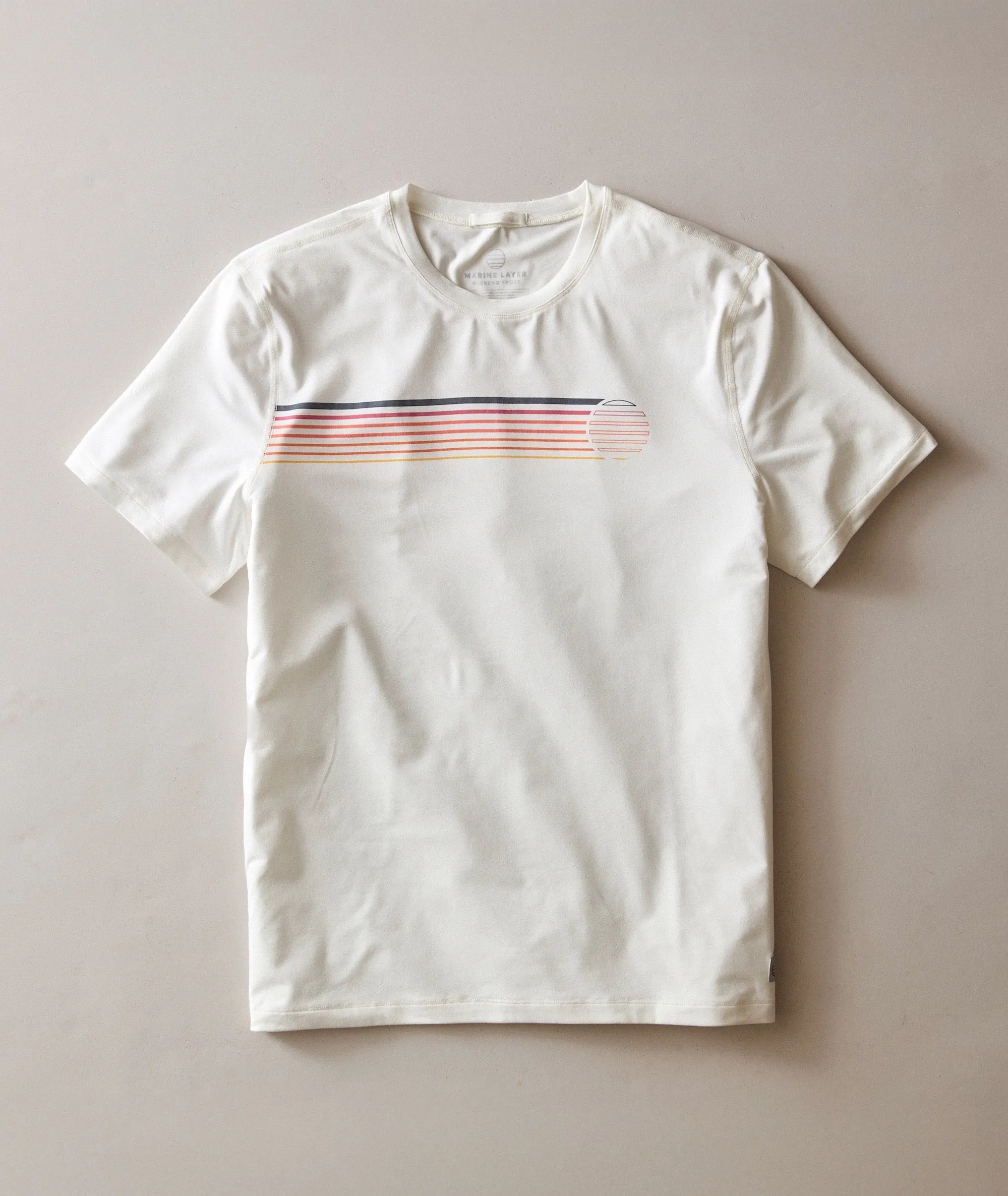 Re-Spun Sport Graphic Tee sold by Marine Layer