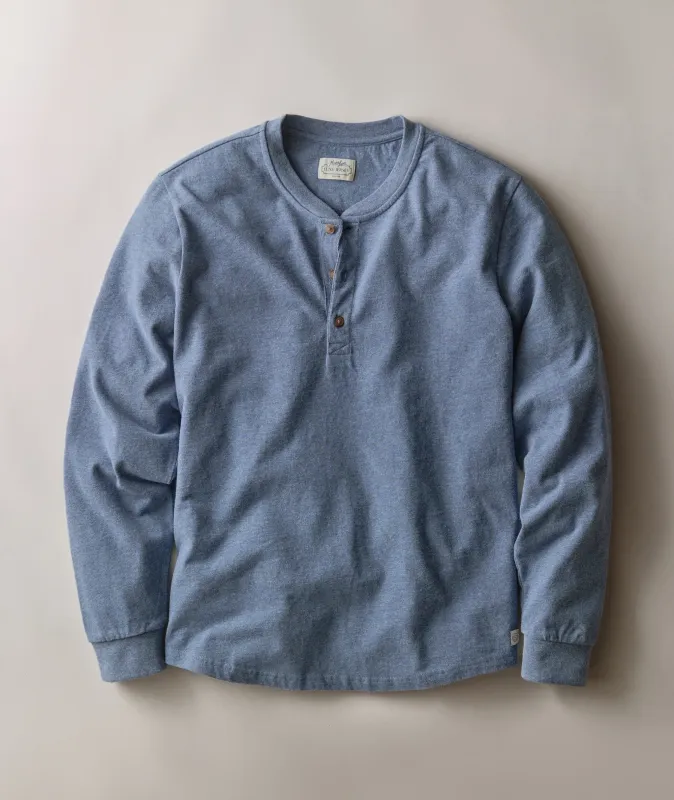 Luxe Jersey Henley made by Marine Layer