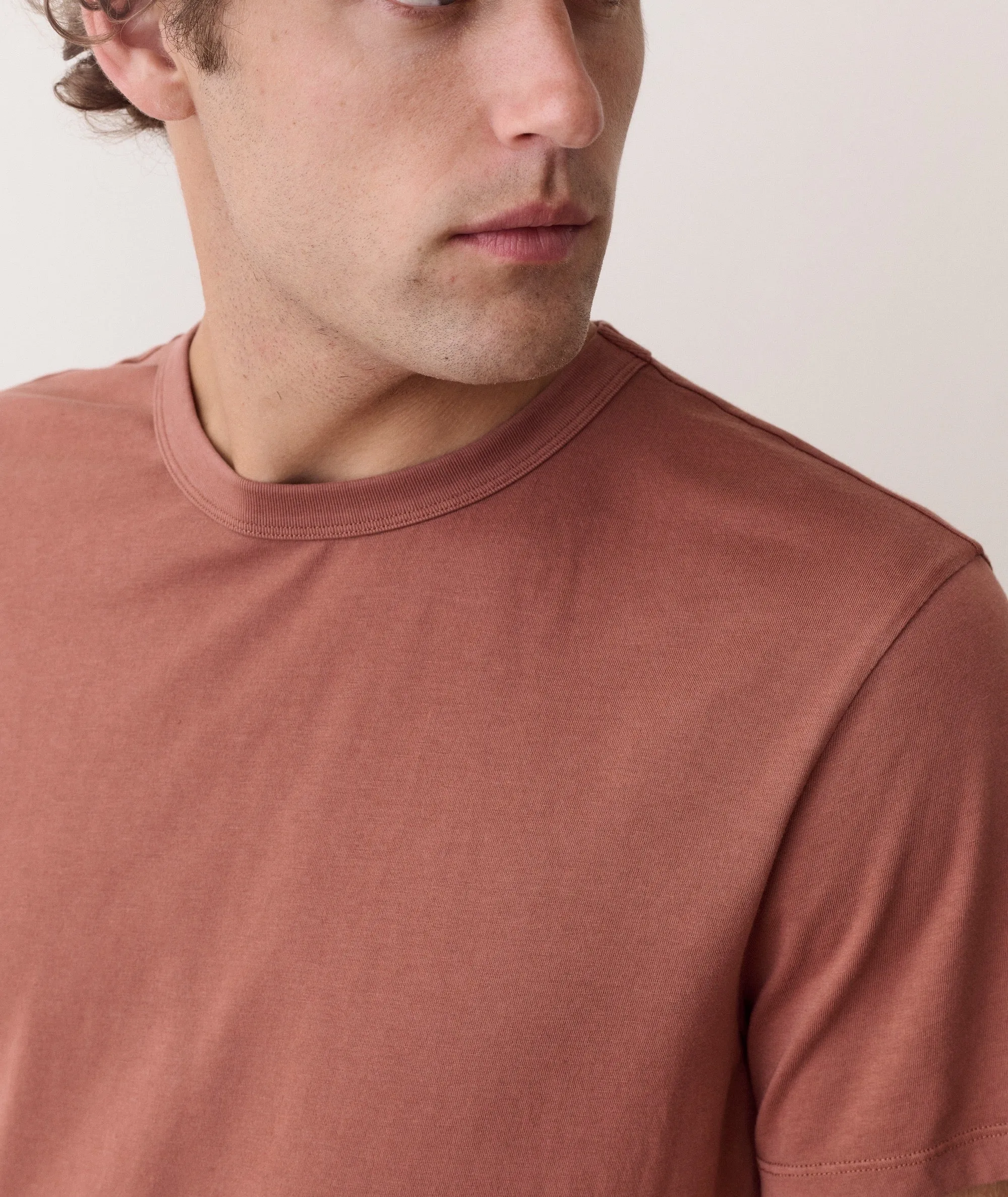 Signature Sea Change Crew Tee sold by Marine Layer product image thumbnail 3