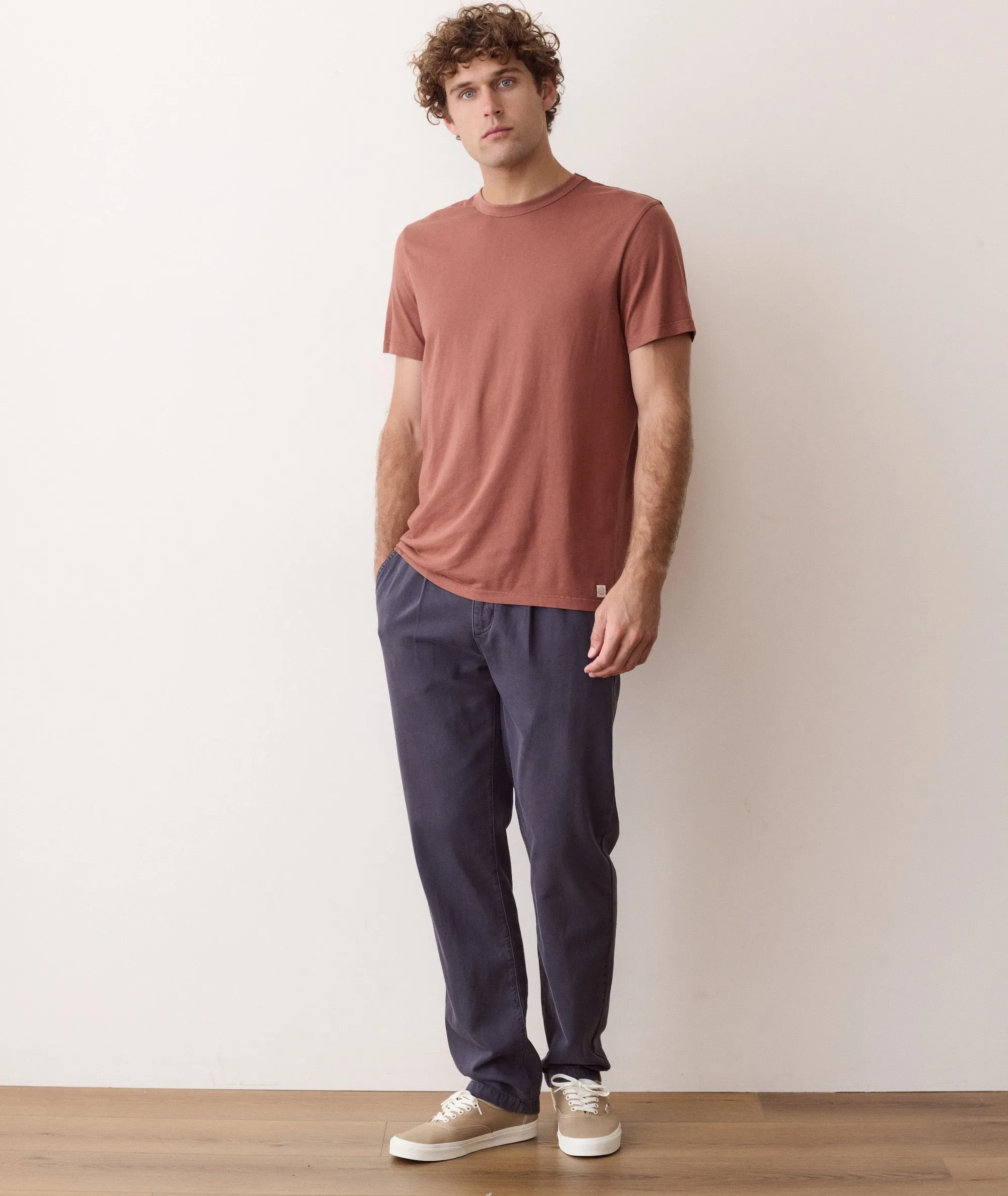 Signature Sea Change Crew Tee sold by Marine Layer product image thumbnail 4