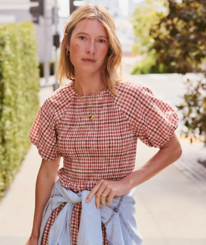 Gigi Smocked Dress made by Marine Layer