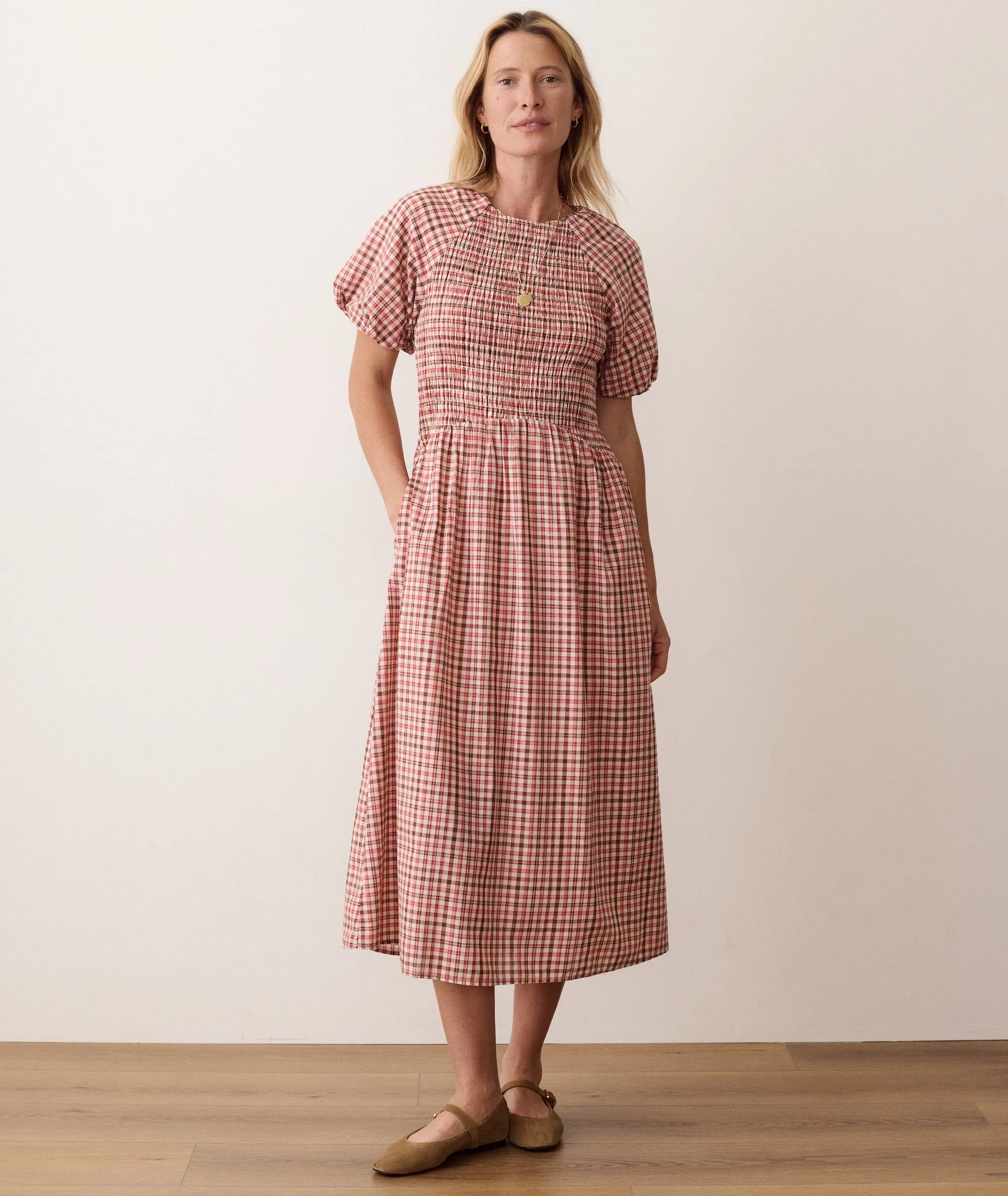 Gigi Smocked Dress sold by Marine Layer product image thumbnail 2
