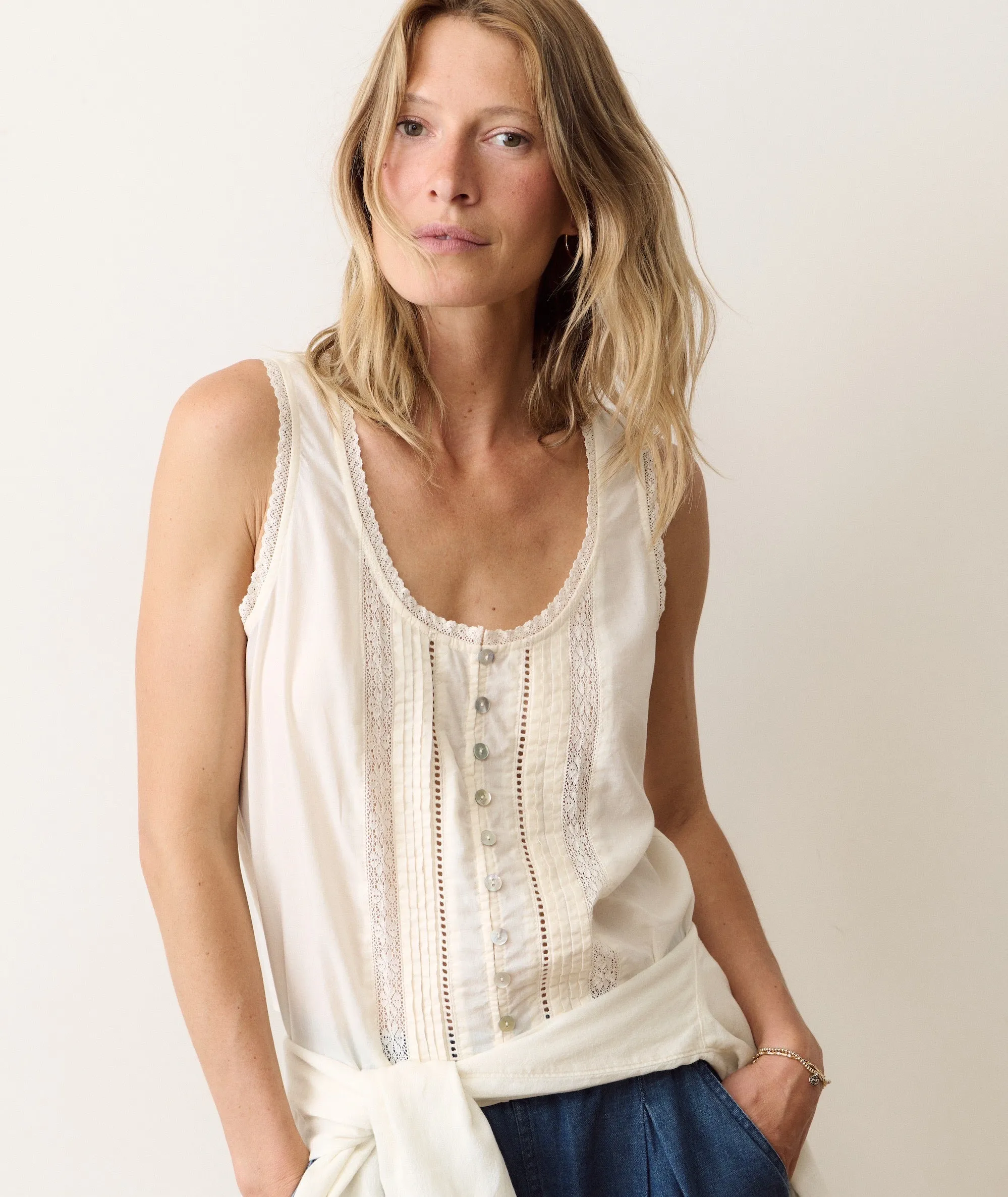 Celina Tank sold by Marine Layer