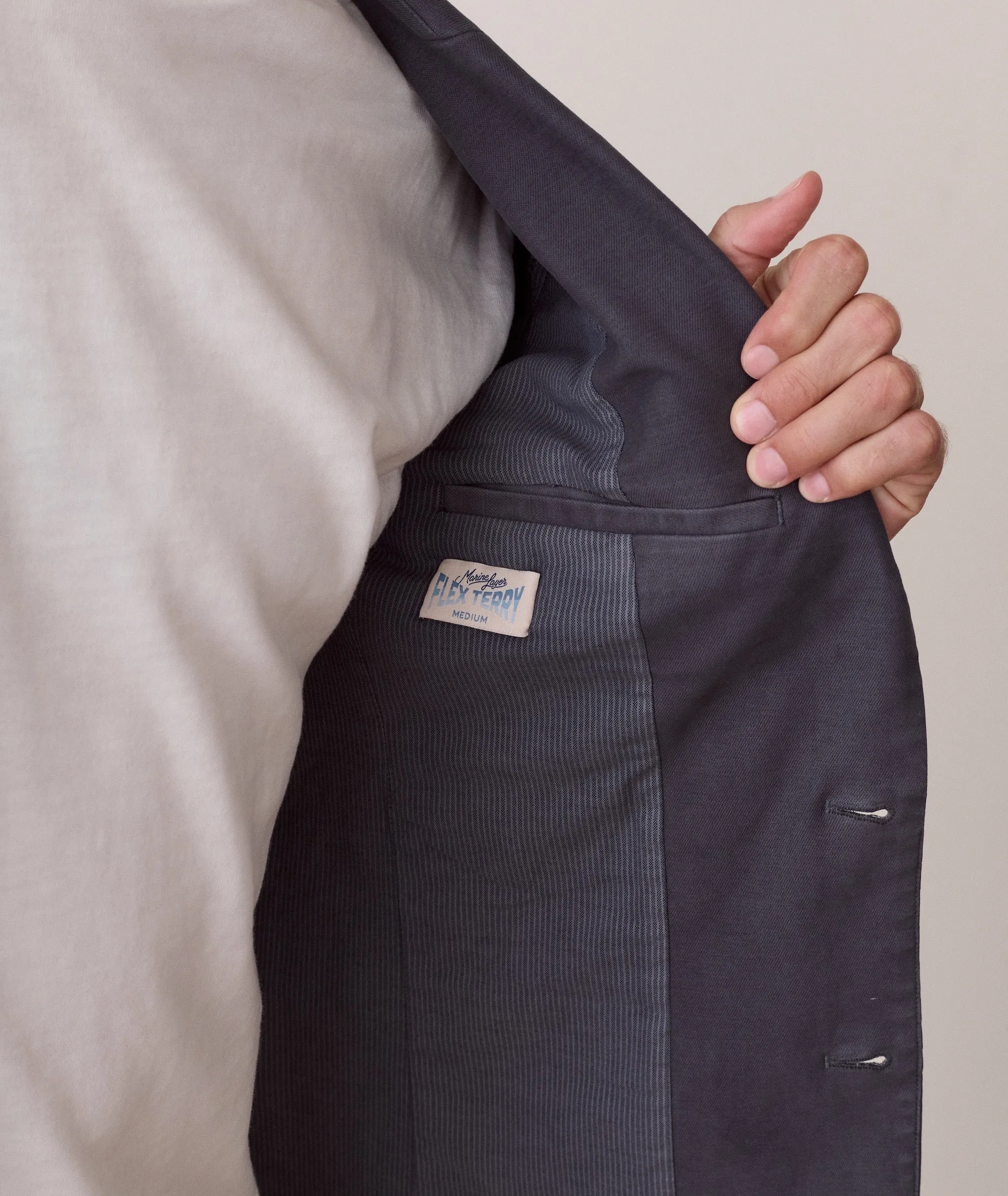 Flex Terry Blazer sold by Marine Layer product image thumbnail 4