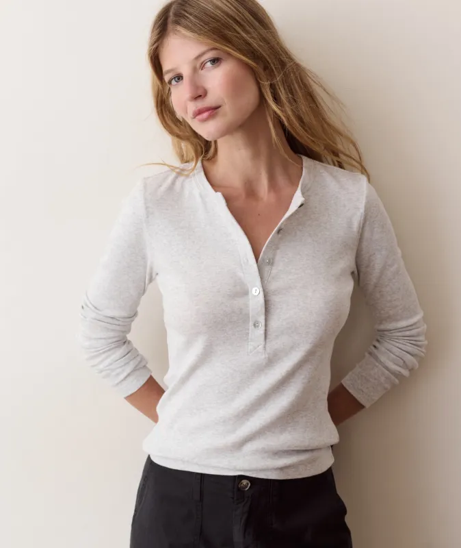 Mini Rib Henley made by Marine Layer