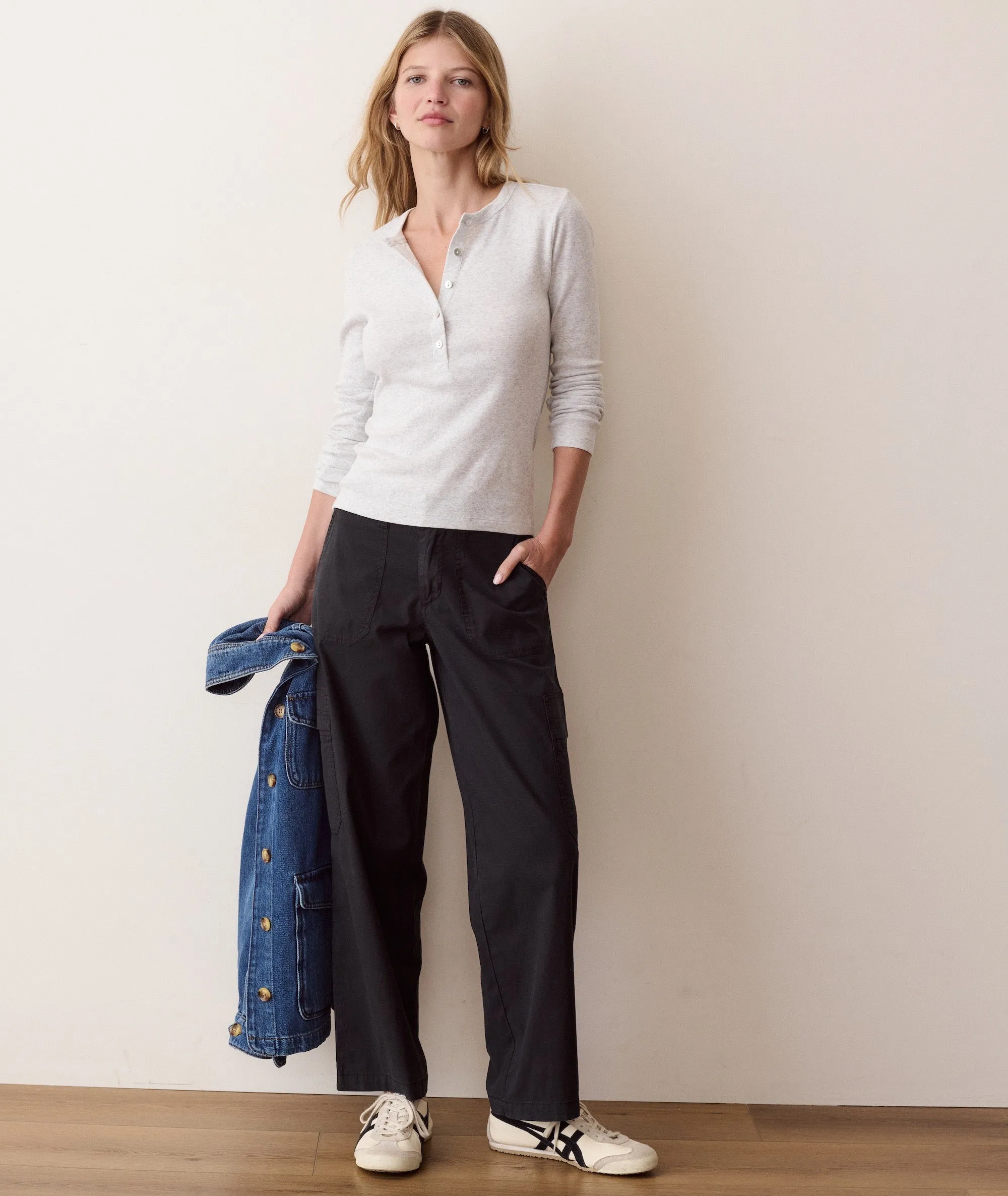 Mini Rib Henley sold by Marine Layer product image thumbnail 3
