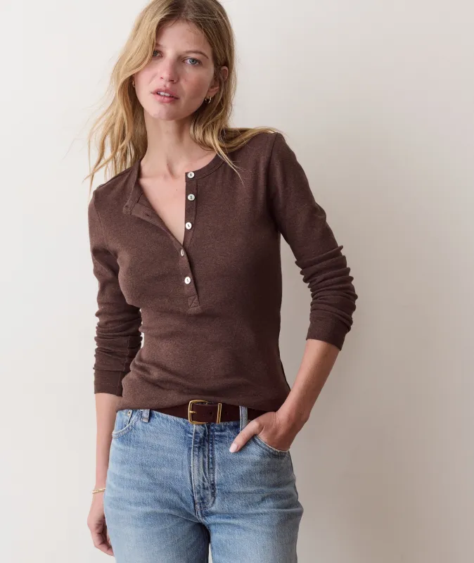 Mini Rib Henley made by Marine Layer
