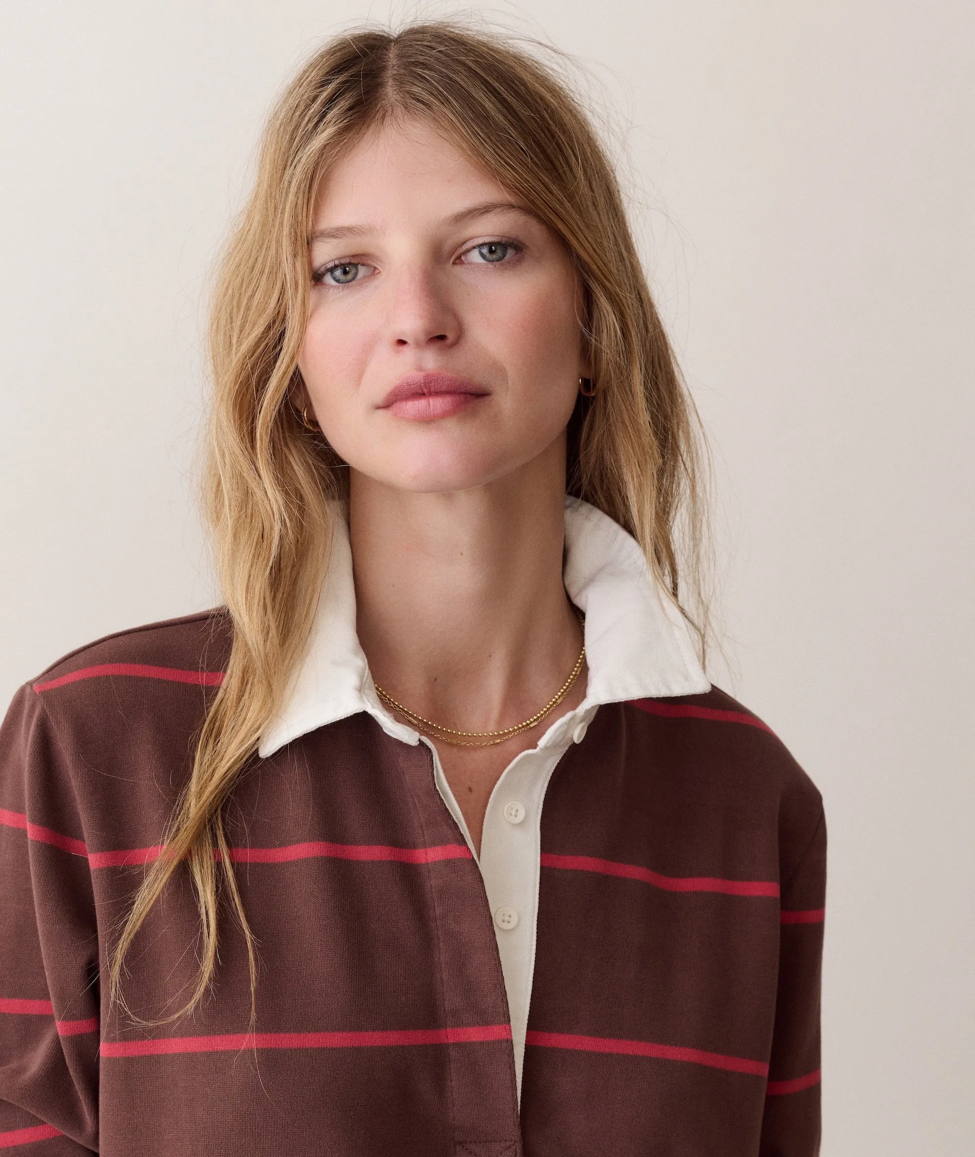 Dream Jersey Rugby Mini Dress sold by Marine Layer product image thumbnail 3