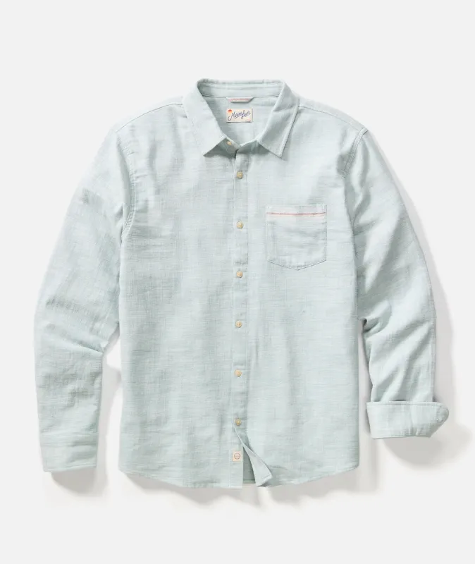 Stretch Selvage Long Sleeve Shirt made by Marine Layer