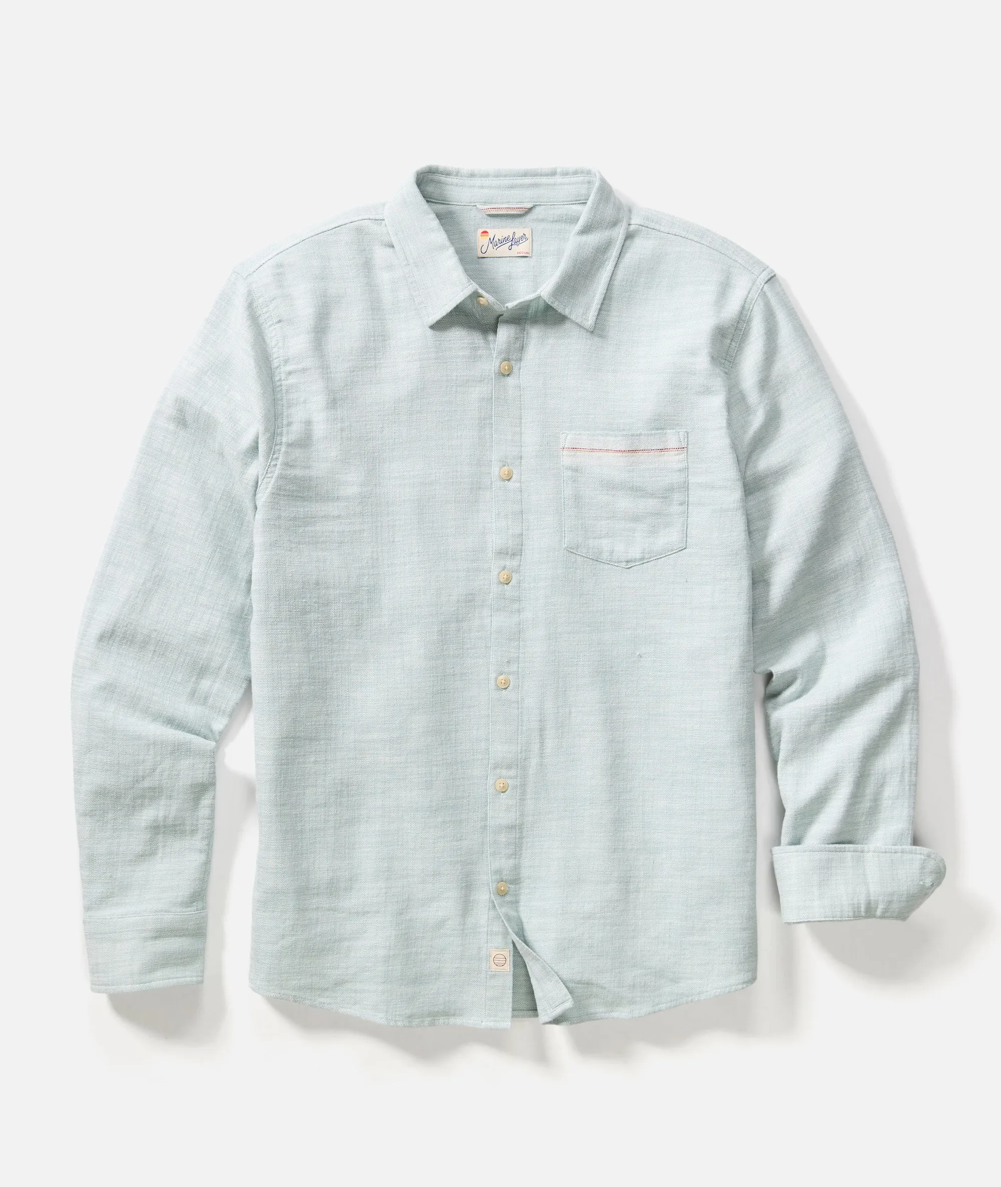 Stretch Selvage Long Sleeve Shirt sold by Marine Layer