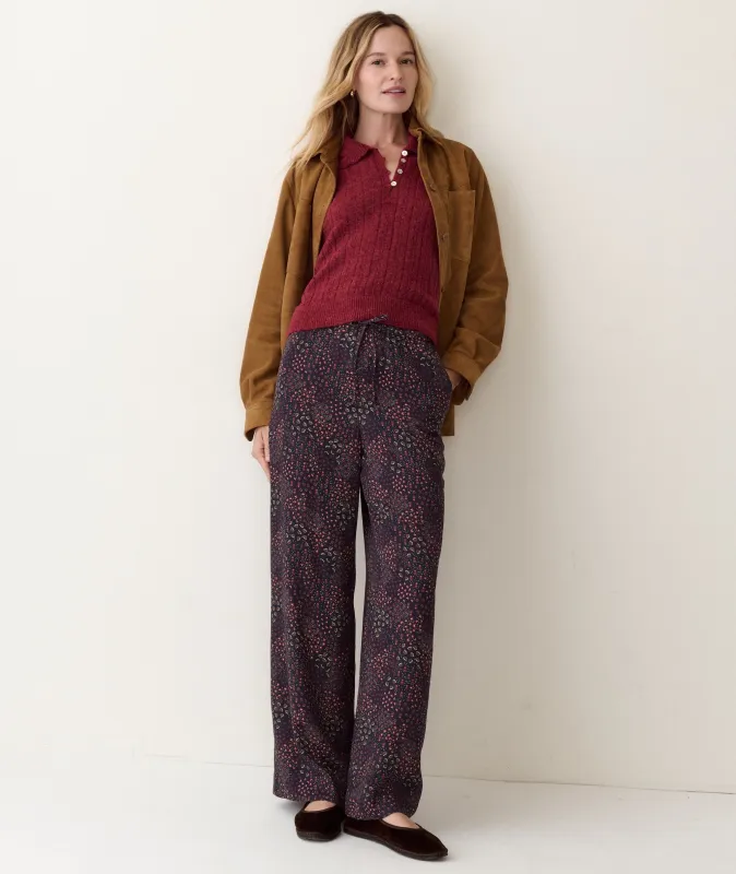 Lucy Drawstring Pant made by Marine Layer