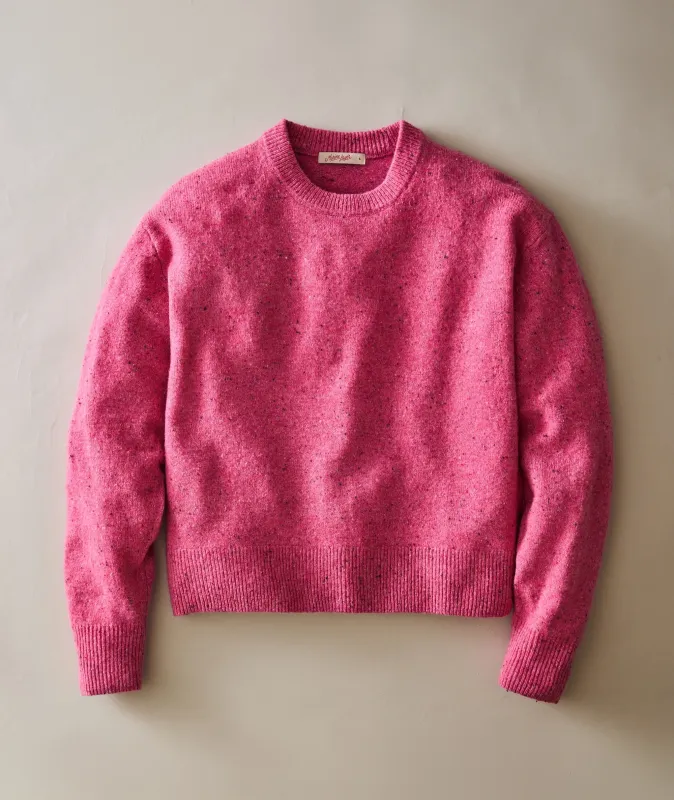 Coastal Merino Crewneck Sweater made by Marine Layer