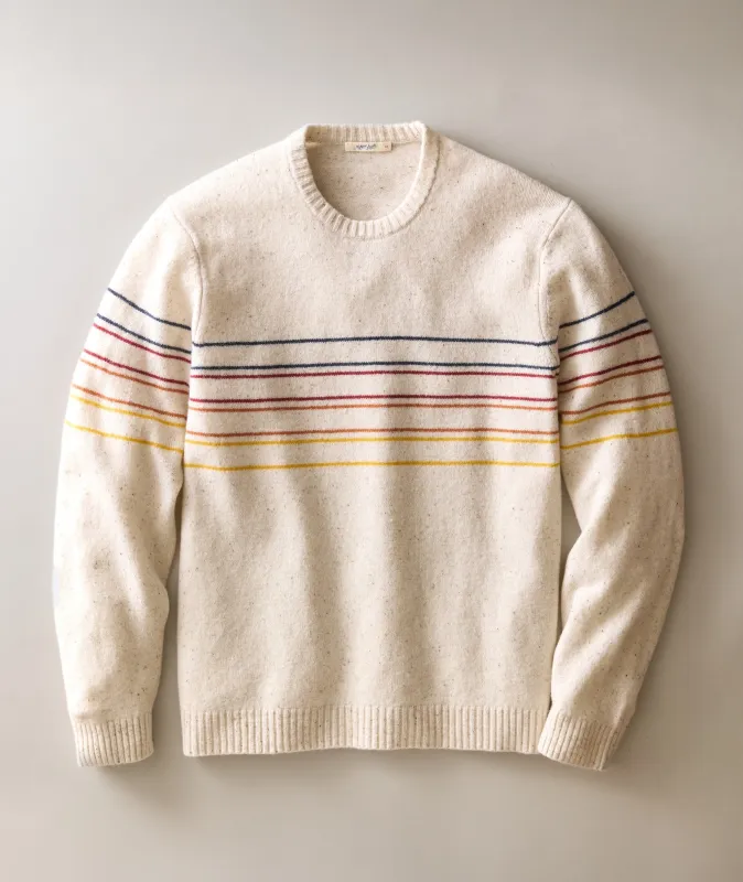 Coastal Merino Crewneck Sweater made by Marine Layer